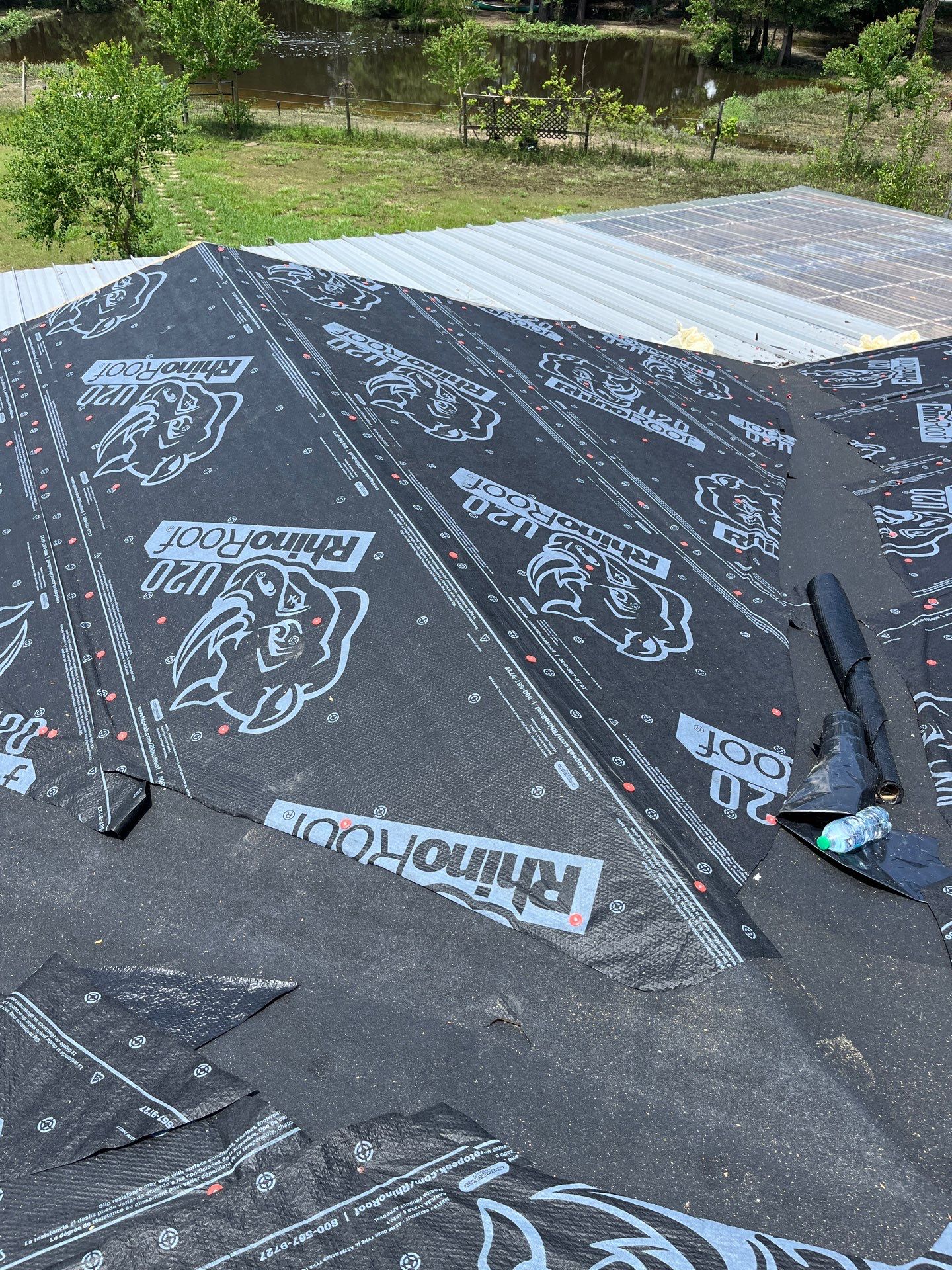 Residential Roofing Installation using Owen's Corning Duration (Lifetime) Shingles by Roof Repair Company