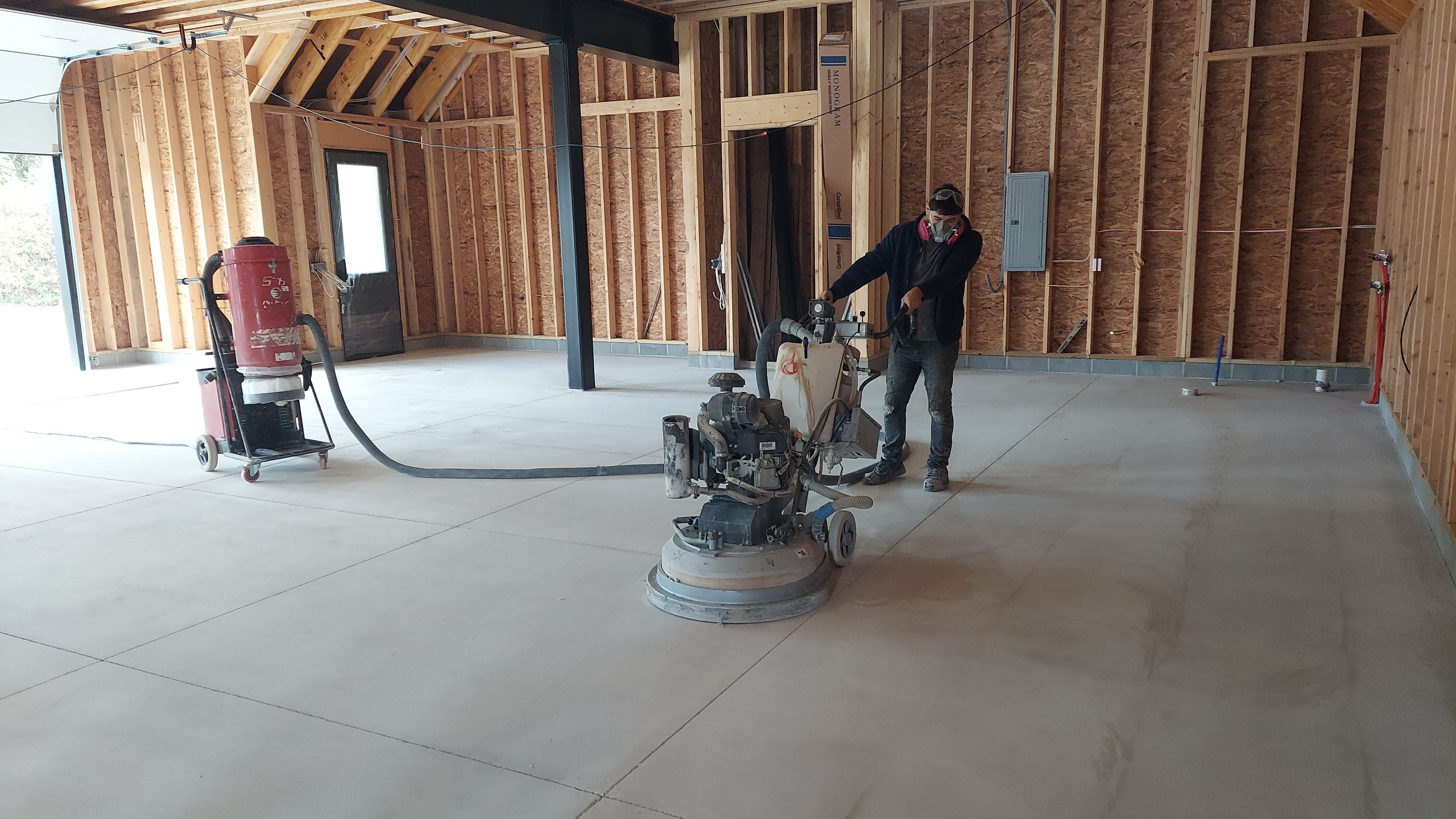 Large Garage in Smoke - Poland, OH by Alexander Concrete Coatings