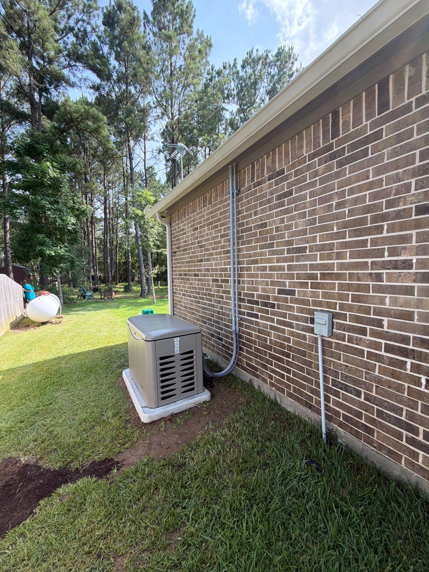 KOHLER Standby Generator Installation in Cut and Shoot, Texas by GenTex Elite Services