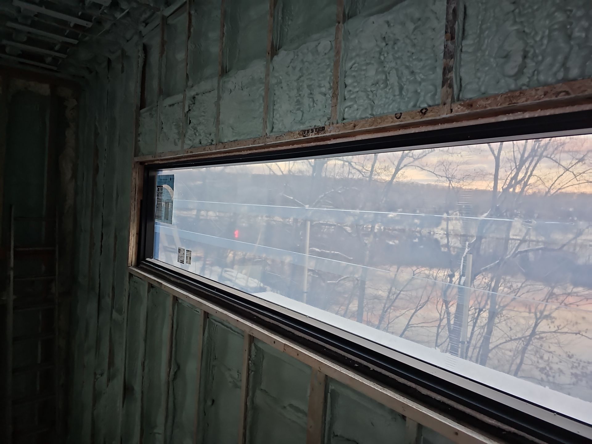 New Construction using Closed Cell Spray Foam by NYS Foam & Energy