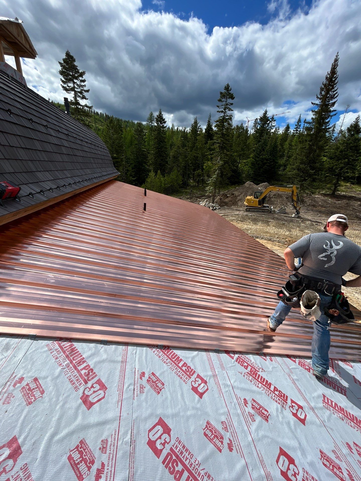 Horse Barn Install  by Montana Roofing Solutions