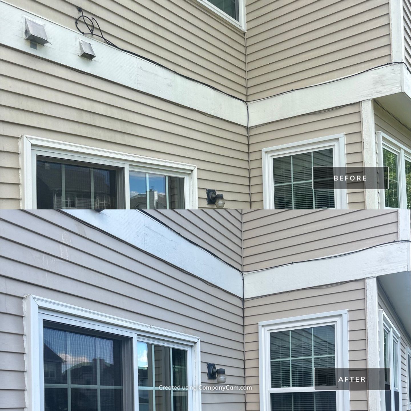 Project in Bartlett by Simmons Power & Soft Washing