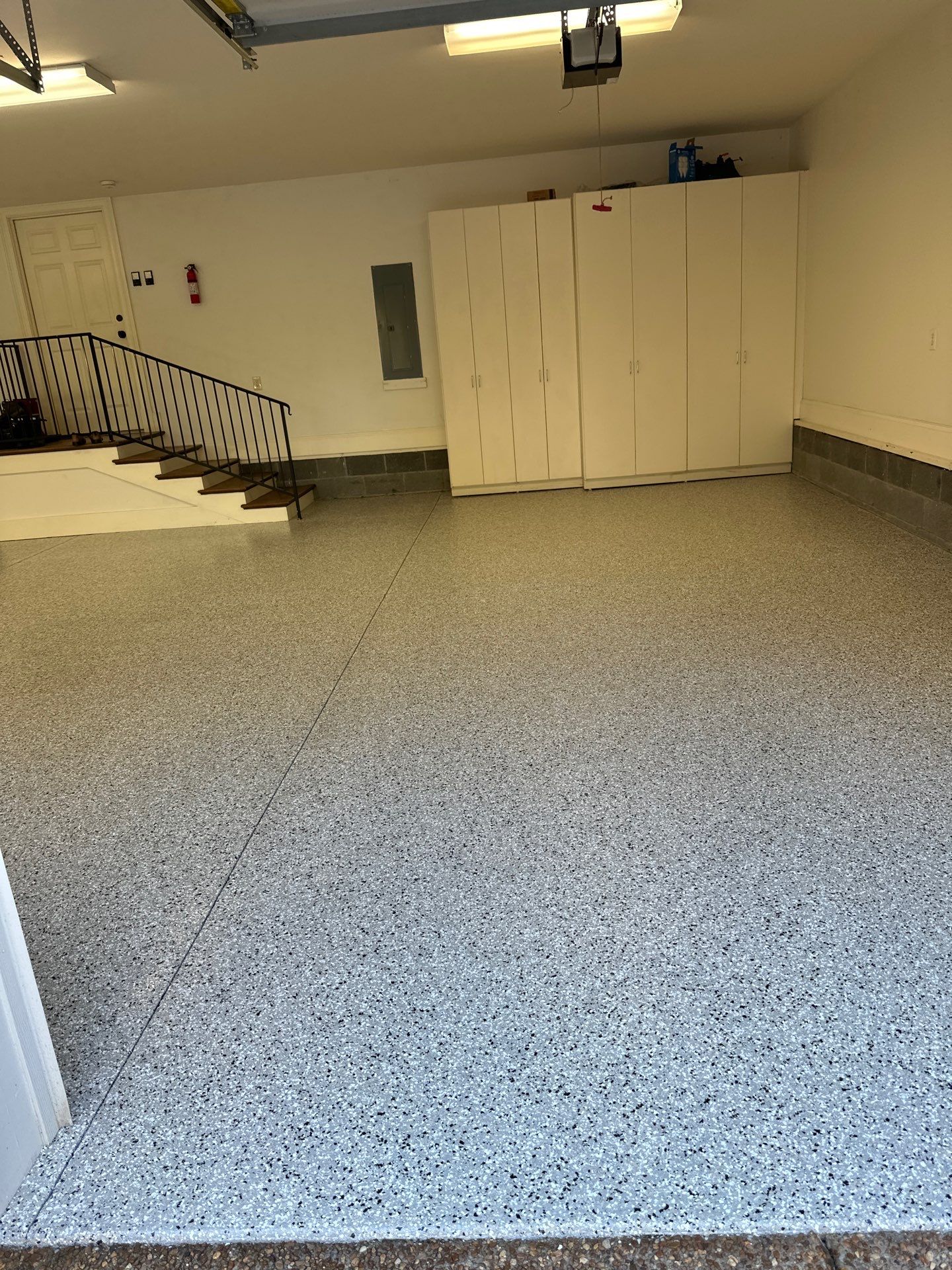 Garage Floor Coating using Cabin Fever by My Garage Floor Guys
