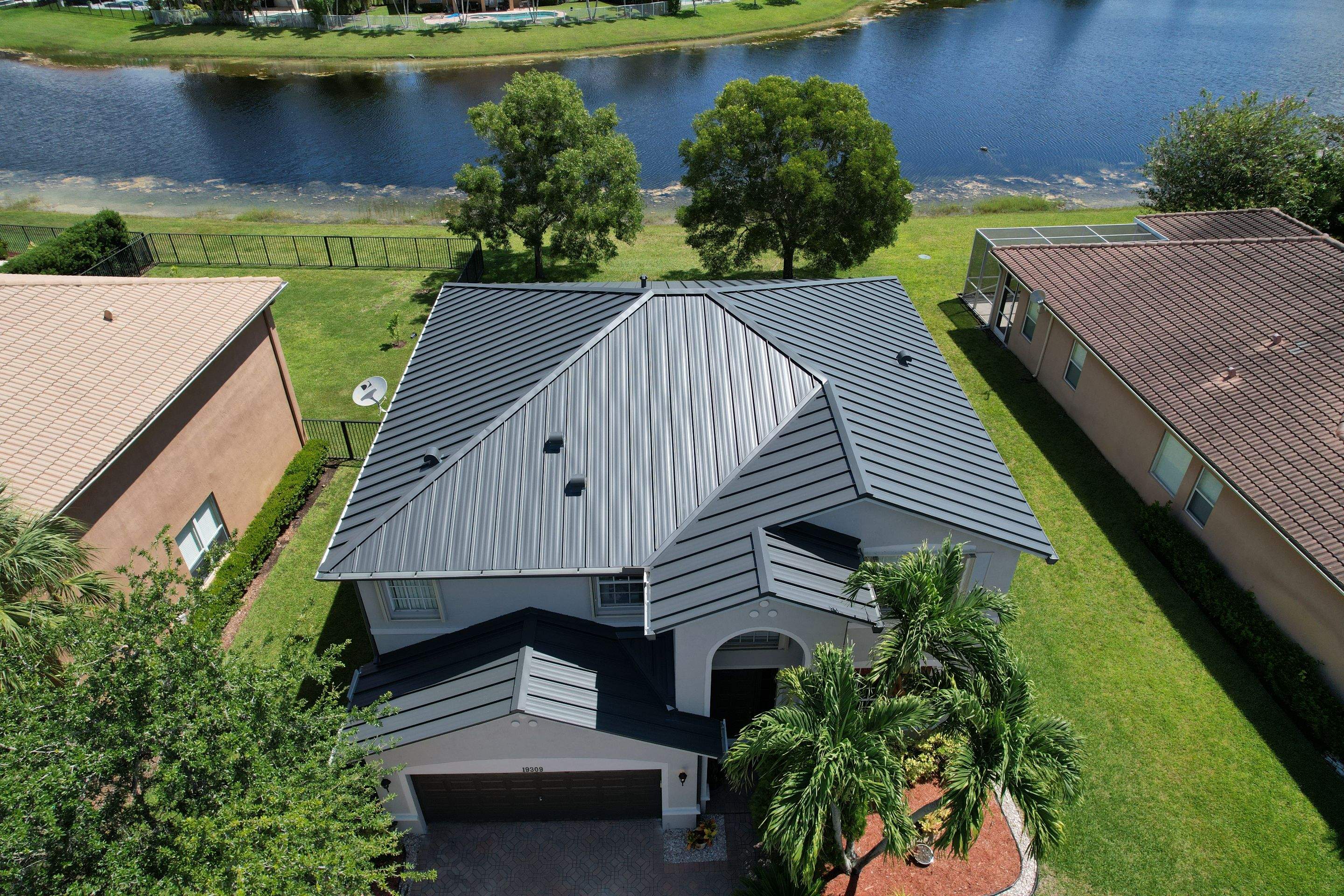 Series 1300 Englert Metal Roof in Weston by Roofing Recovery