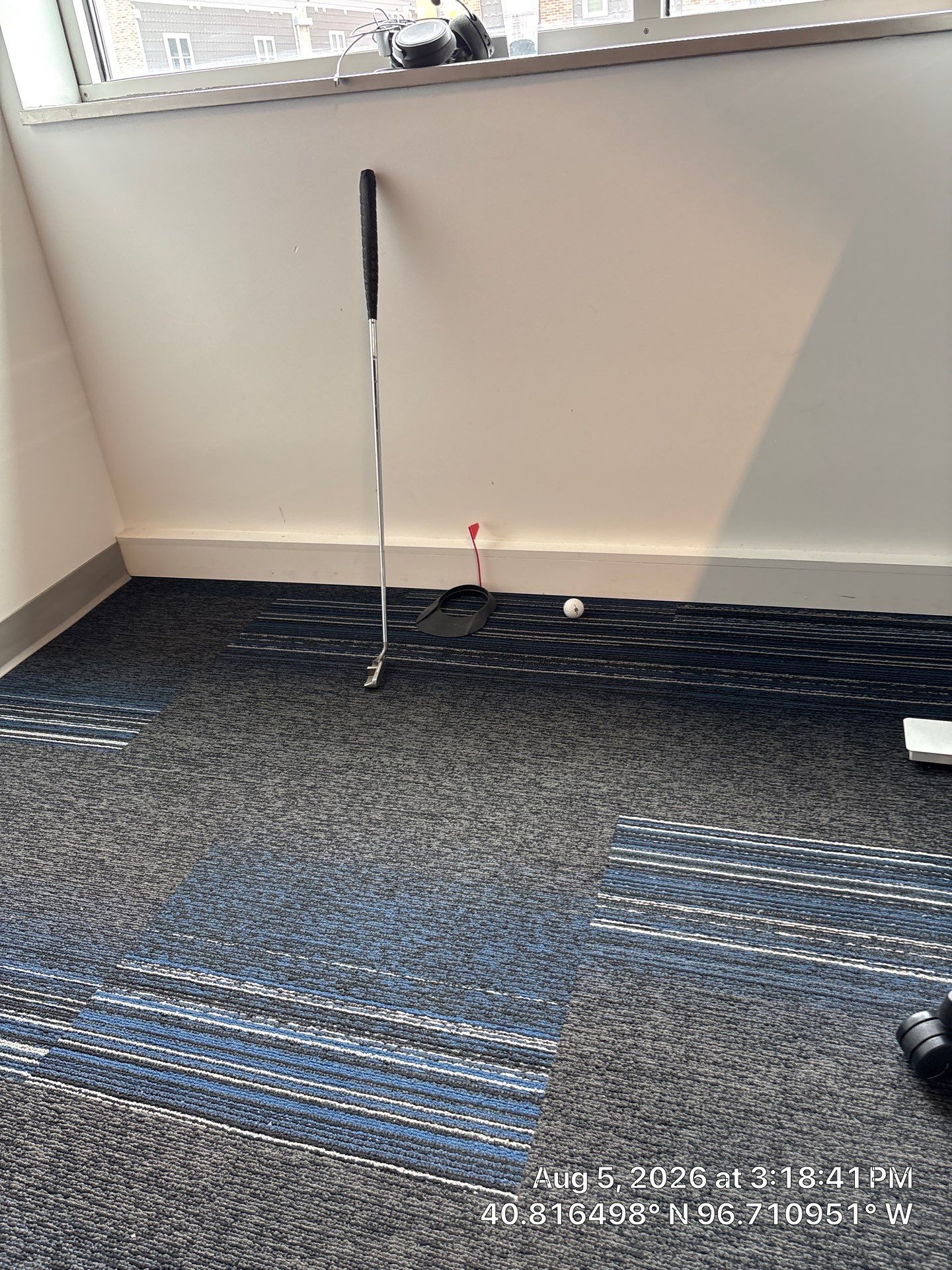 Modern Office Interior Update Featuring Custom Carpet Tiles in Lincoln by CompanyCam Sales Demo