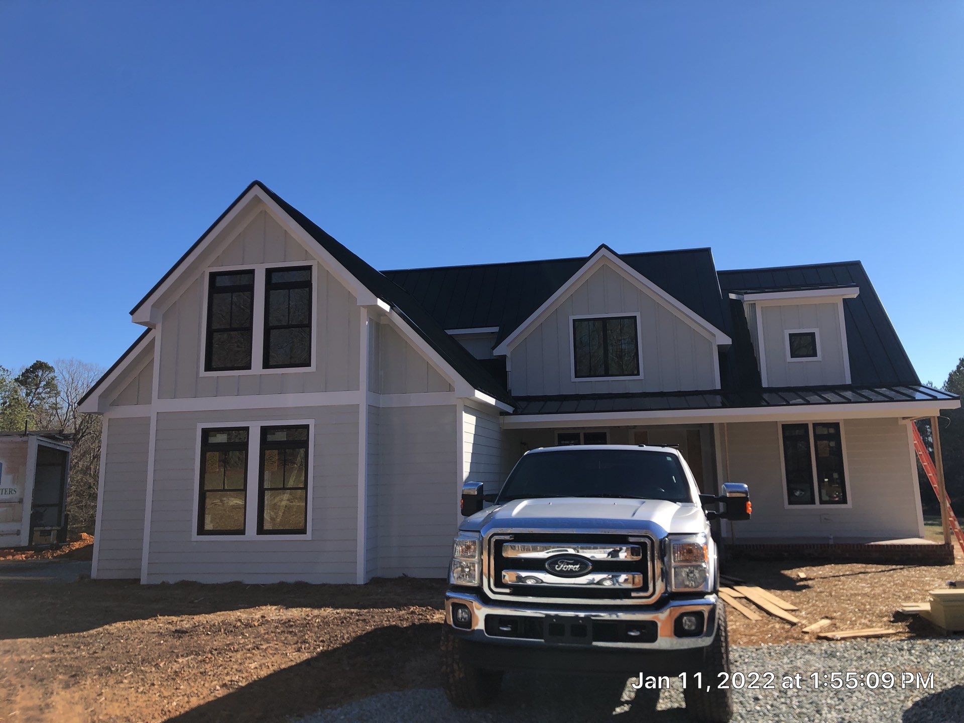 Custom Home Metal Roof Installation by Just In Time Roofing and Restoration