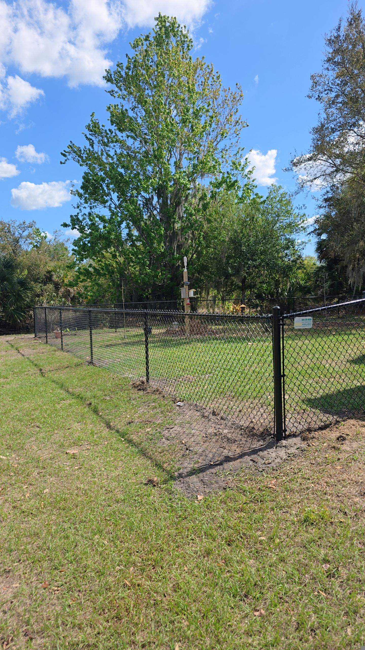 Chain Link Install in North Port by True Fence LLC
