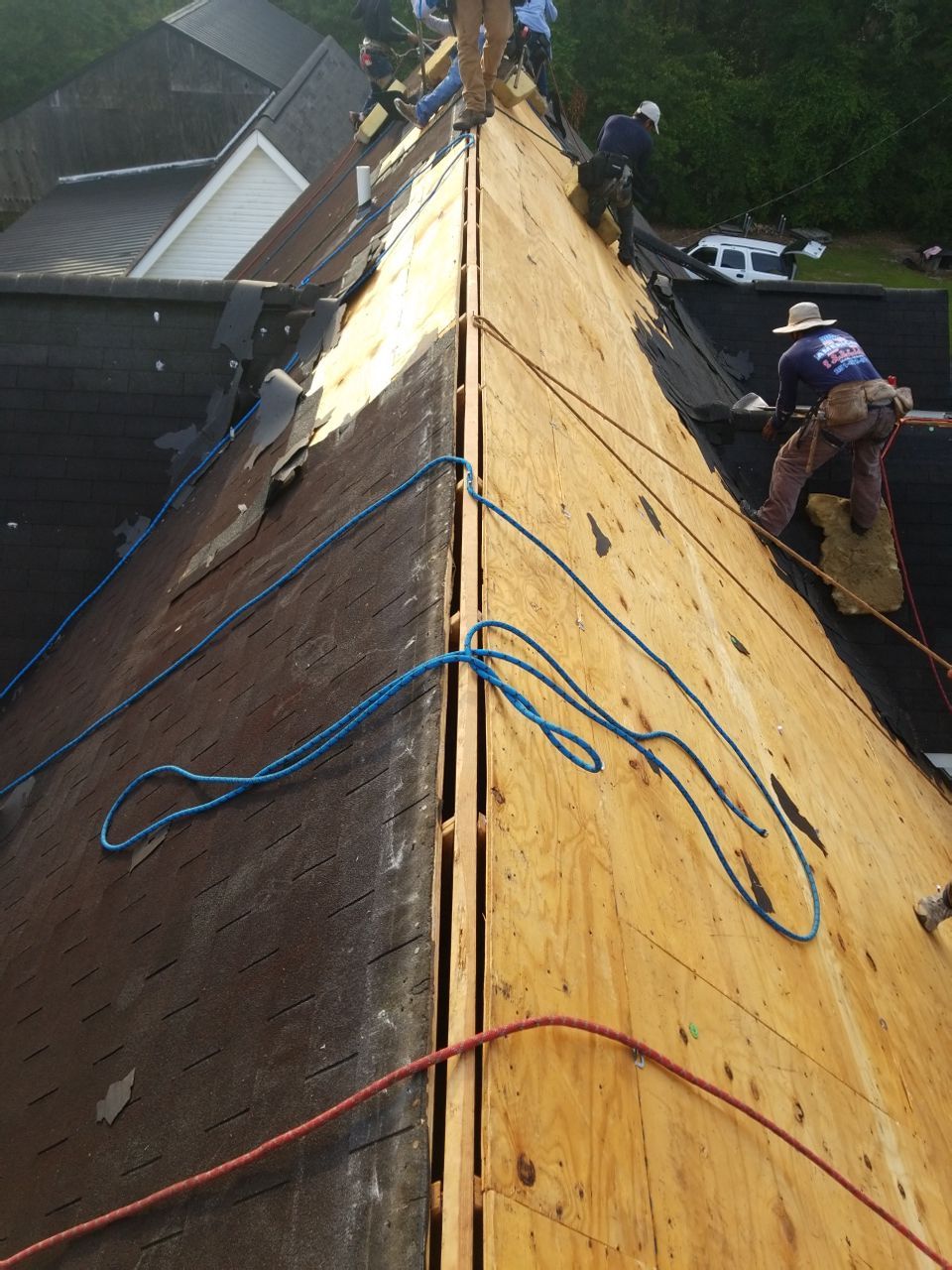 Residential Roofing Installation using Roof Replacement by American Roofing & Construction LLC
