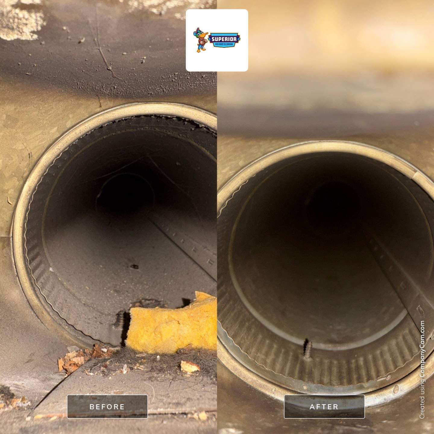 Air Duct Cleaning With a Vacuum Truck in Aliquippa, PA by Superior Air Duct Cleaning