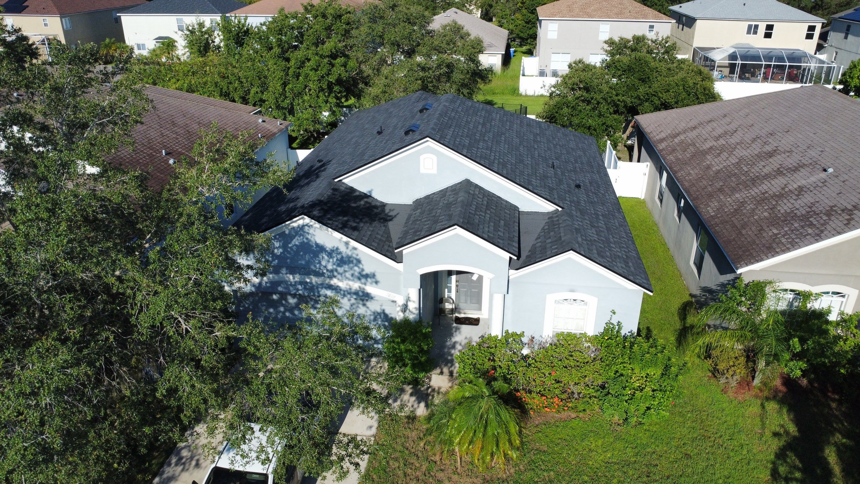 Roof Replacement in Ruskin FL. by Steadfast Roofing 