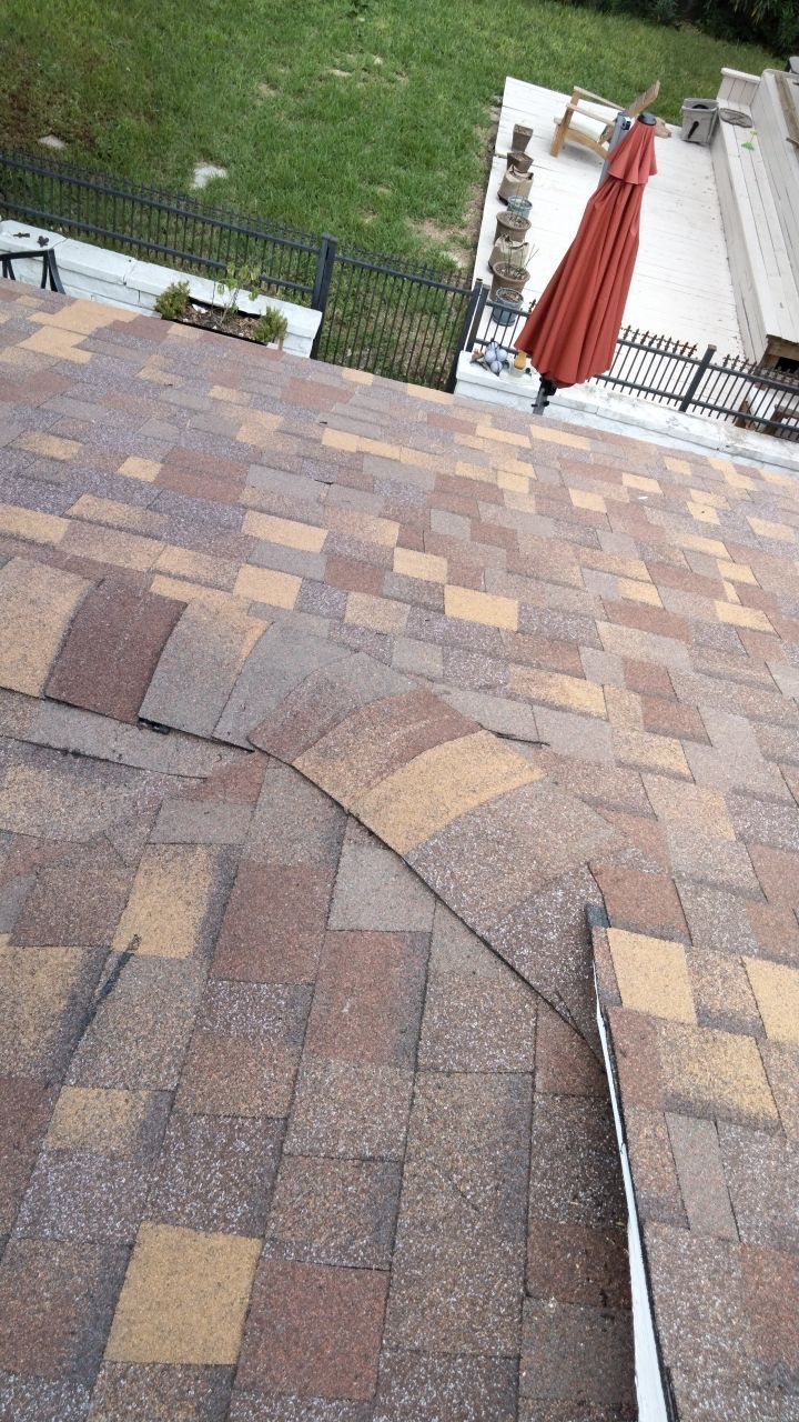 Tile off Bullet Proof on by Bayfront Roofing and Construction