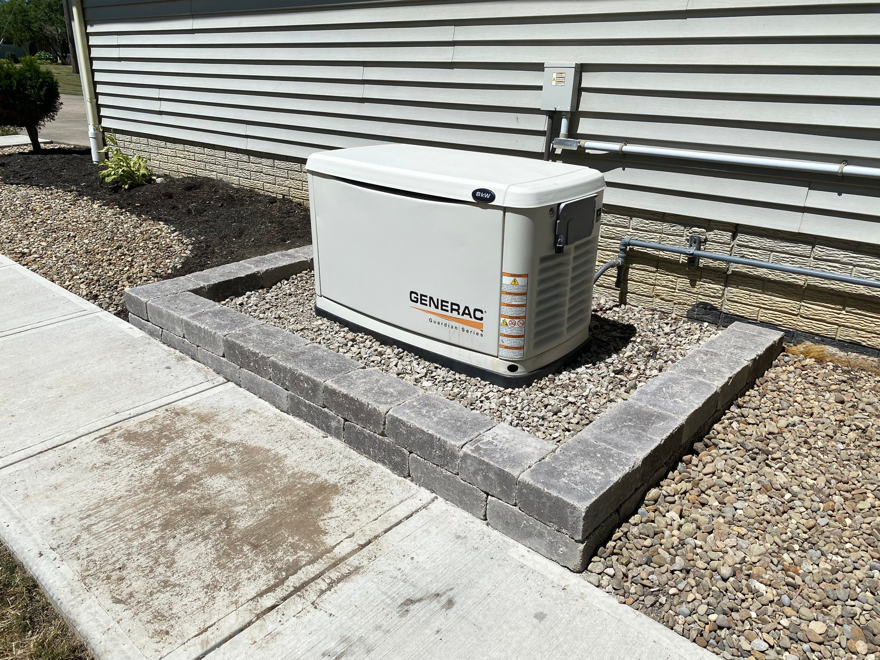 Hardscape River Wall Projects by Elm Rose Gardens