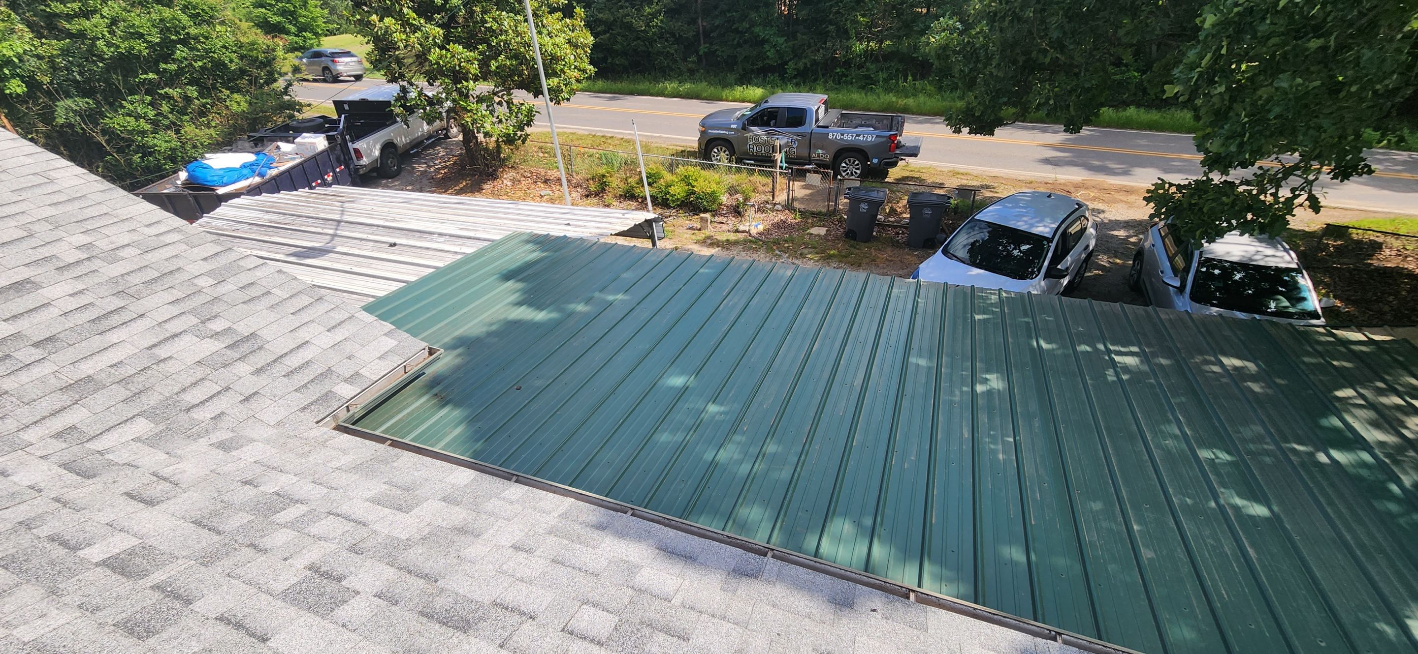 Residential Shingle Reroof using Malarkey Vista by Hostetler Roofing