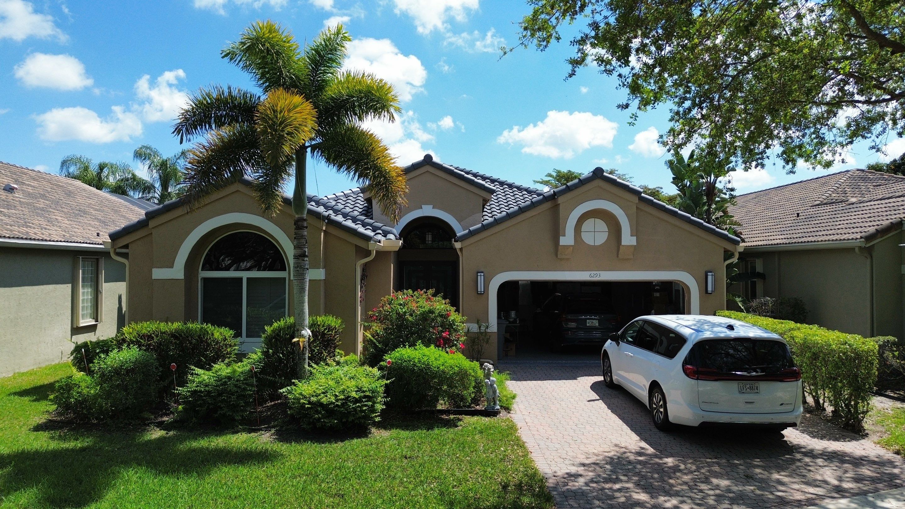 New Tile Roof in The Club Boynton Beach by Hercules Roofing