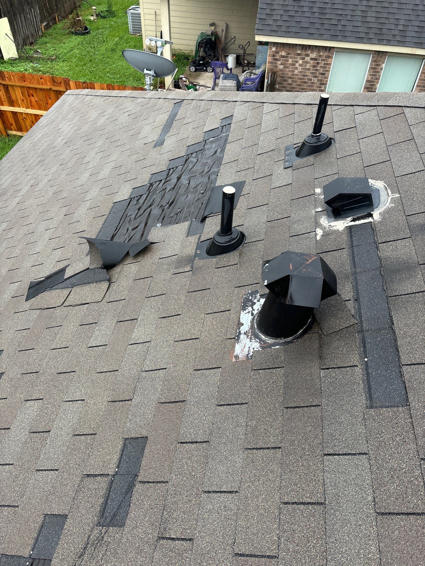 Residential Roofing Repair using Owen's Corning Duration (Lifetime) Shingles by Roof Repair Company