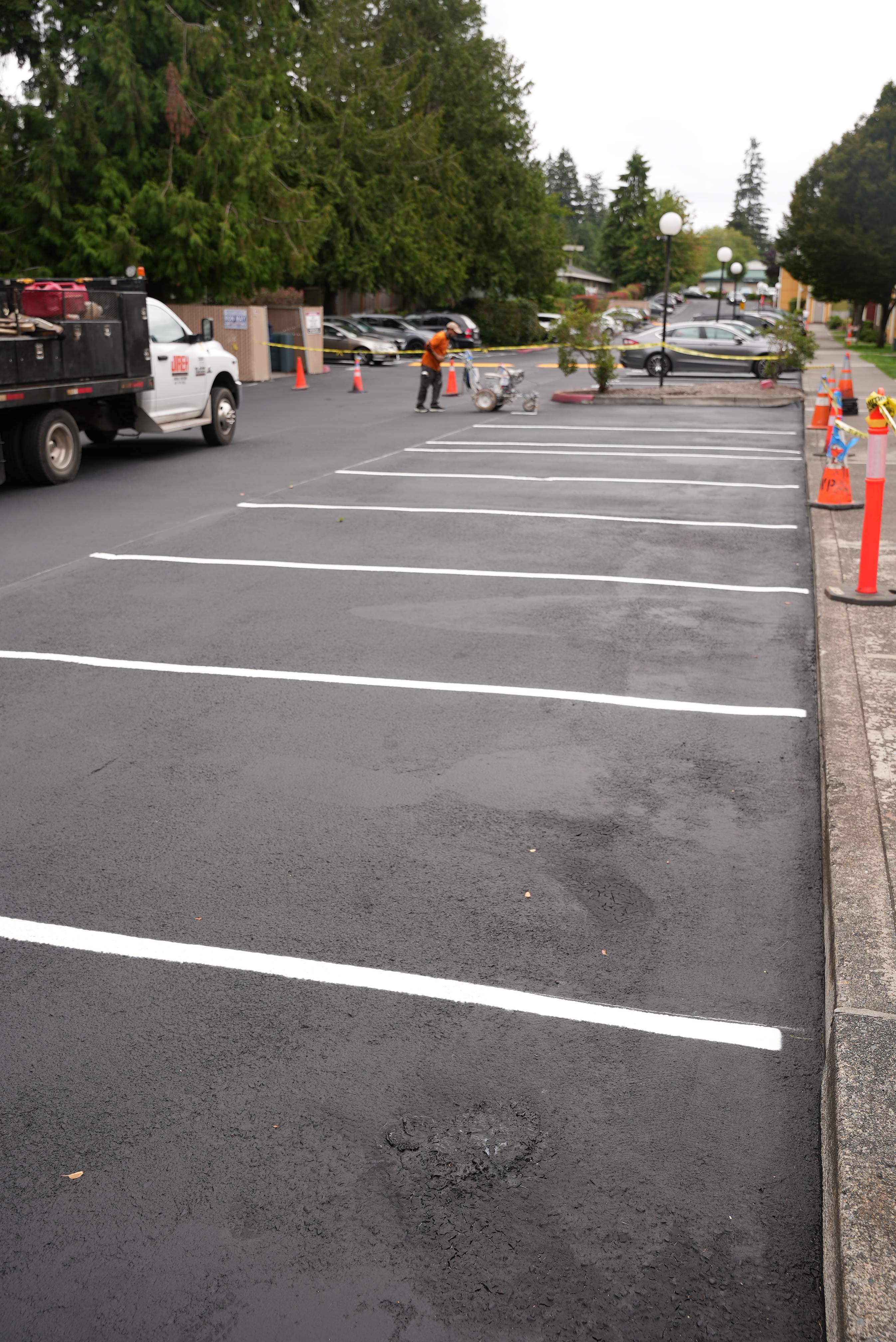 Mercy Housing | Sealcoating & Striping by Jireh Asphalt & Concrete Inc 