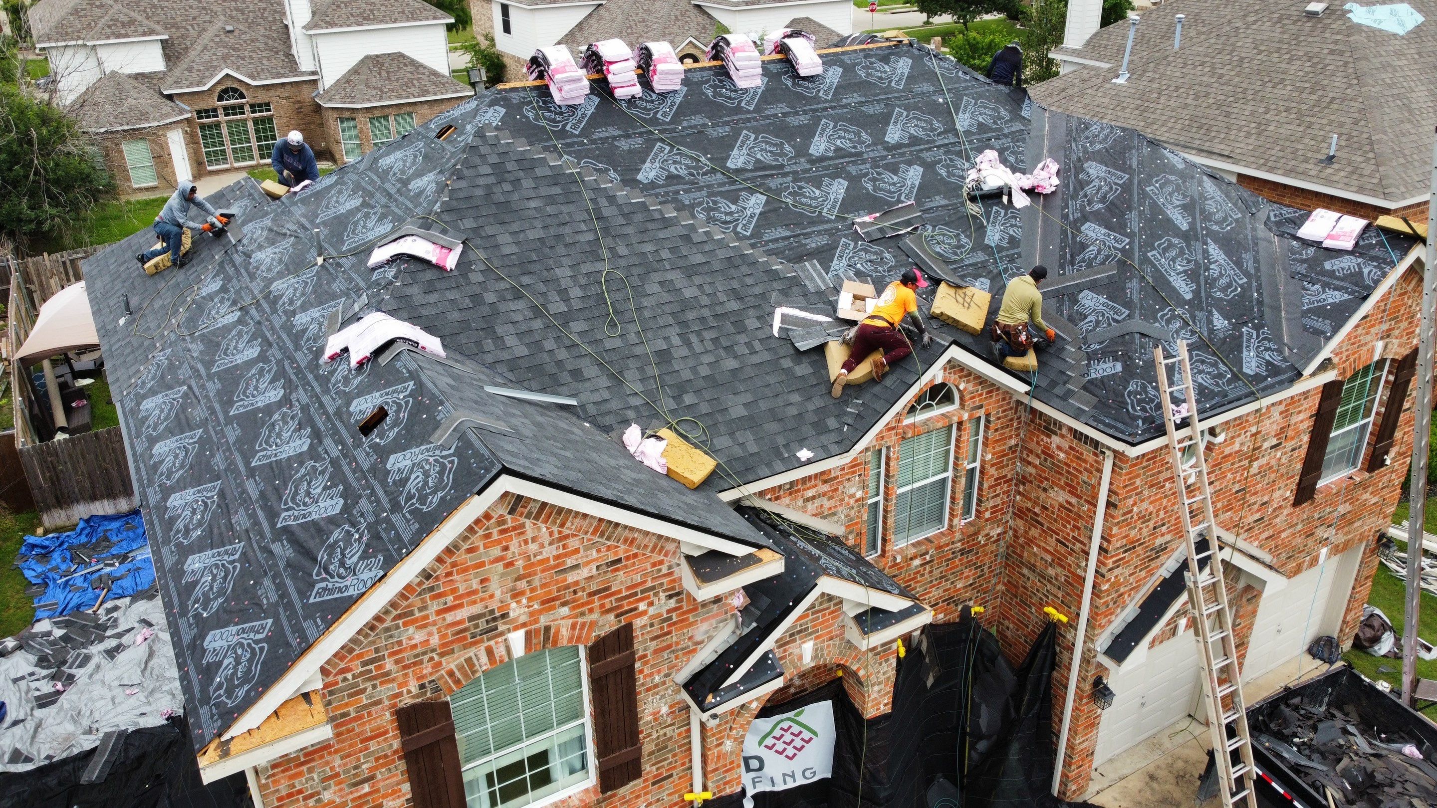 Storm Restoration Project by Berry Good Roofing 