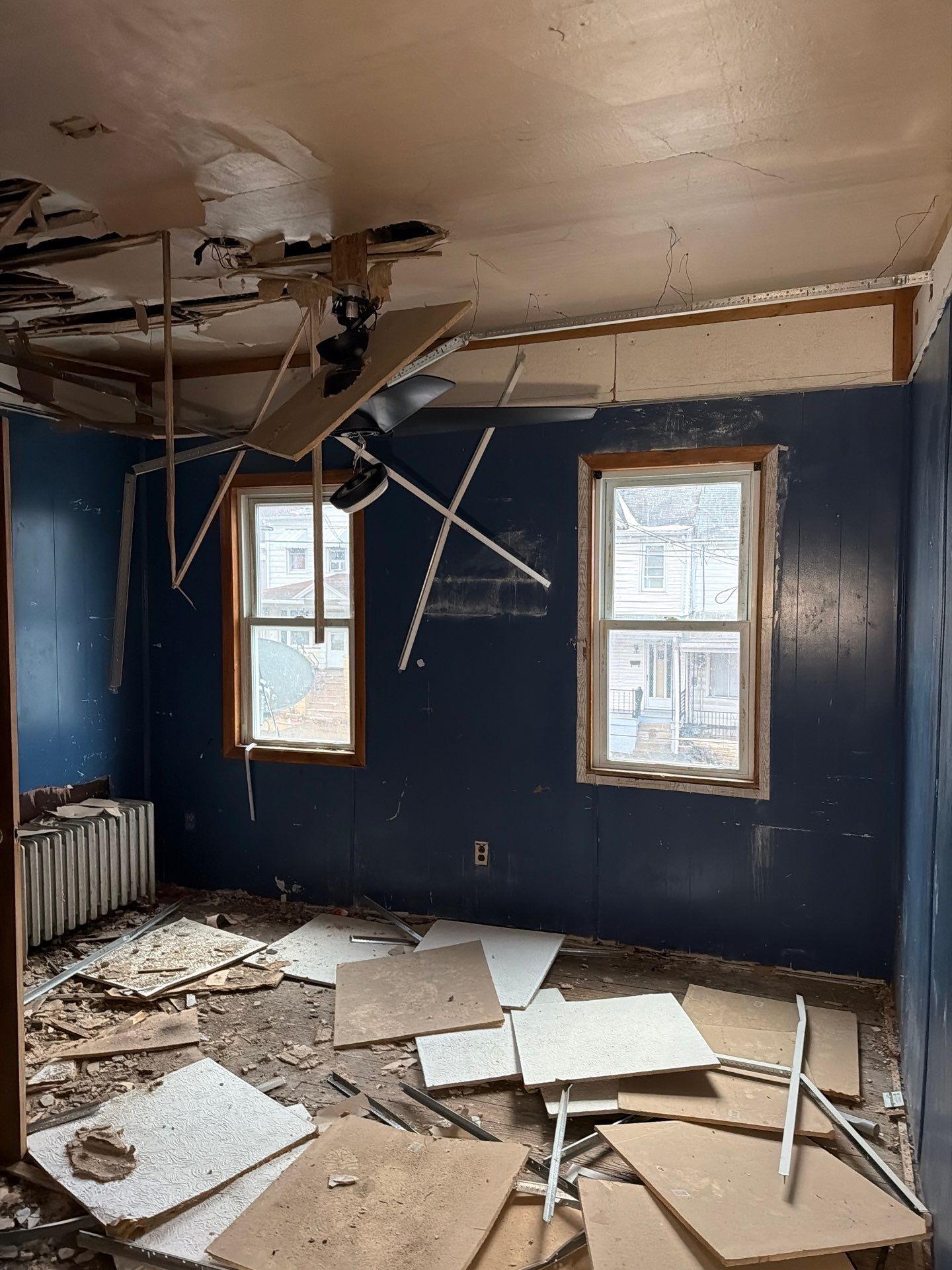 Fire & Smoke Damage Claim in Mt Carmel by FLAPA & KeyStone