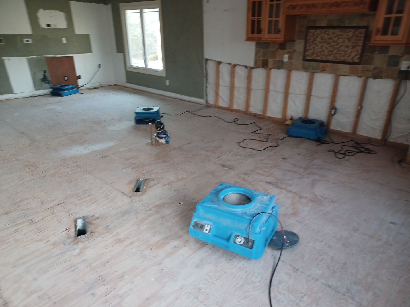 Project in Commerce Charter Twp by EzDry Water Mitigation & Property Restoration