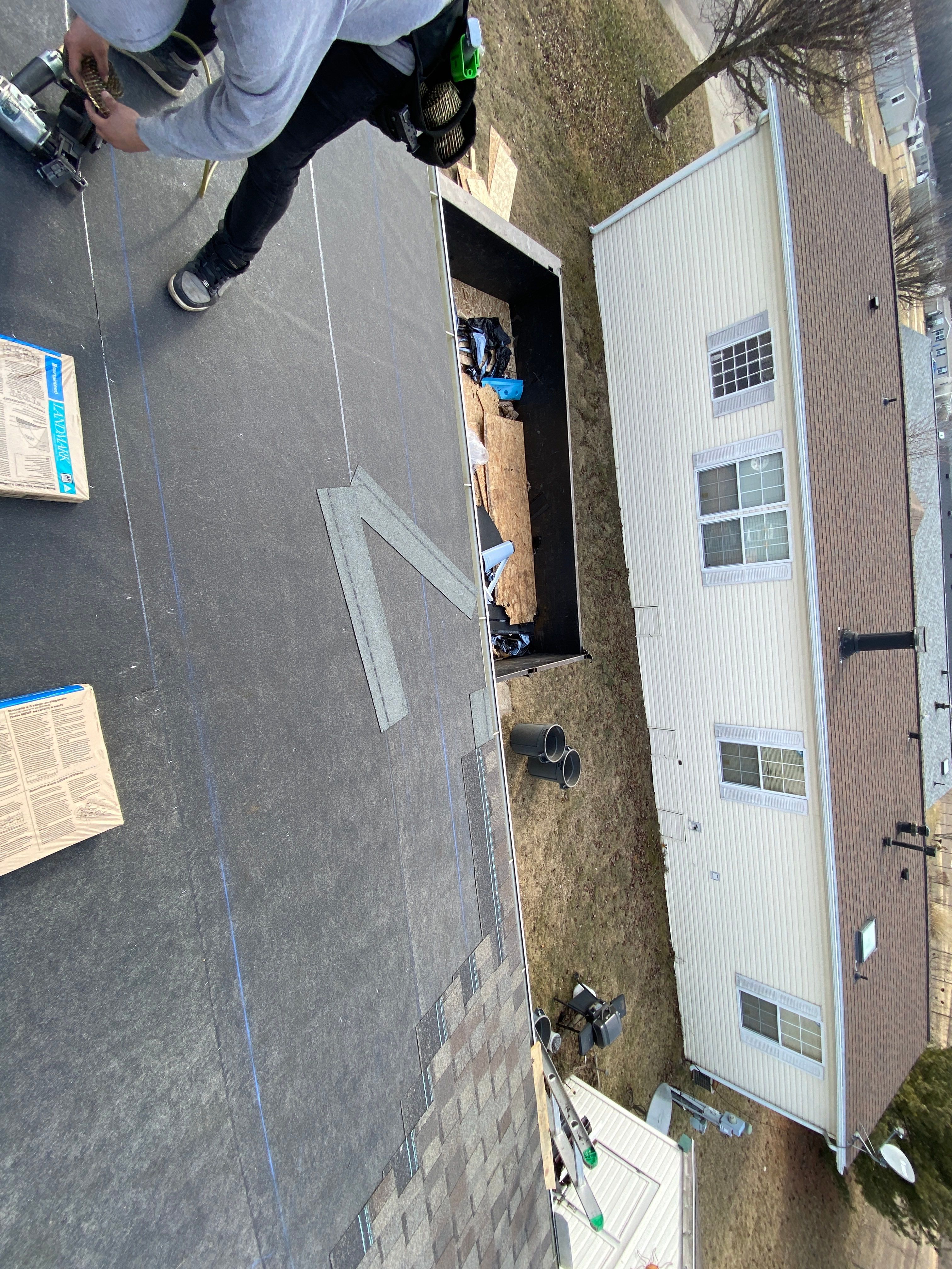 Roof Replacement using CertainTeed Landmark by 180 Contractors