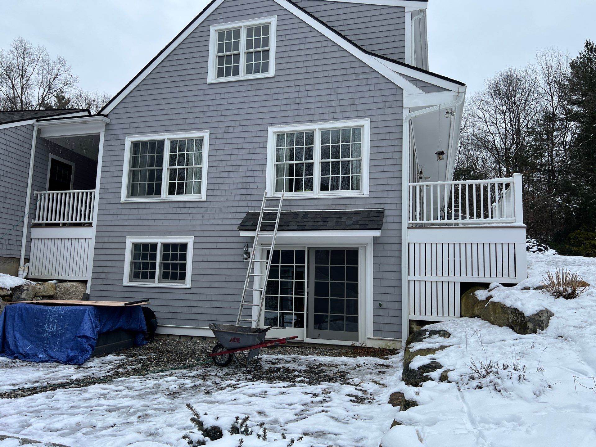 Carlisle Roofing Installation using Owens Corning Shingles and Copper by Mighty Dog Roofing of Greater Middlesex County