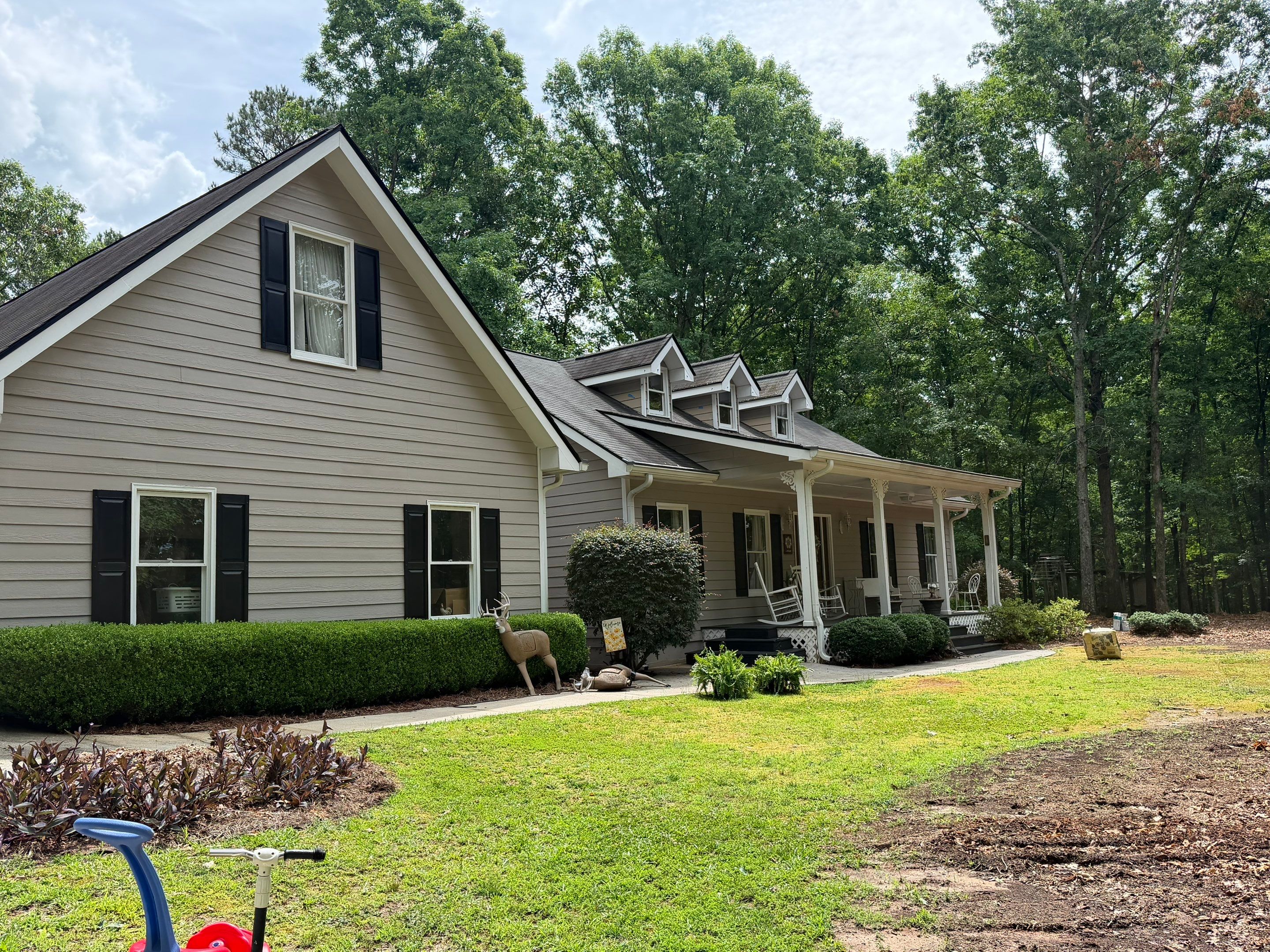 Exterior Painting and Wood Replacement in Mansfield by PGP Surface Solutions, LLC