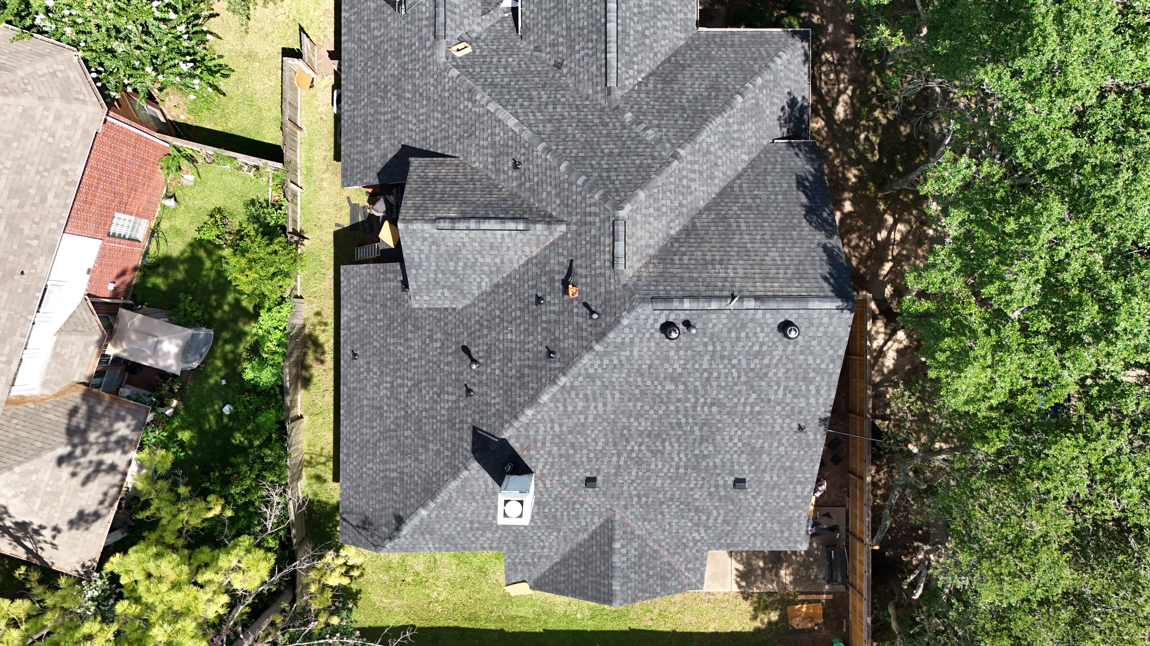 Full Re-Deck & Charcoal Roof Replacement — Sugar Land, TX by PL Roofing & SB Roofing, LLC.