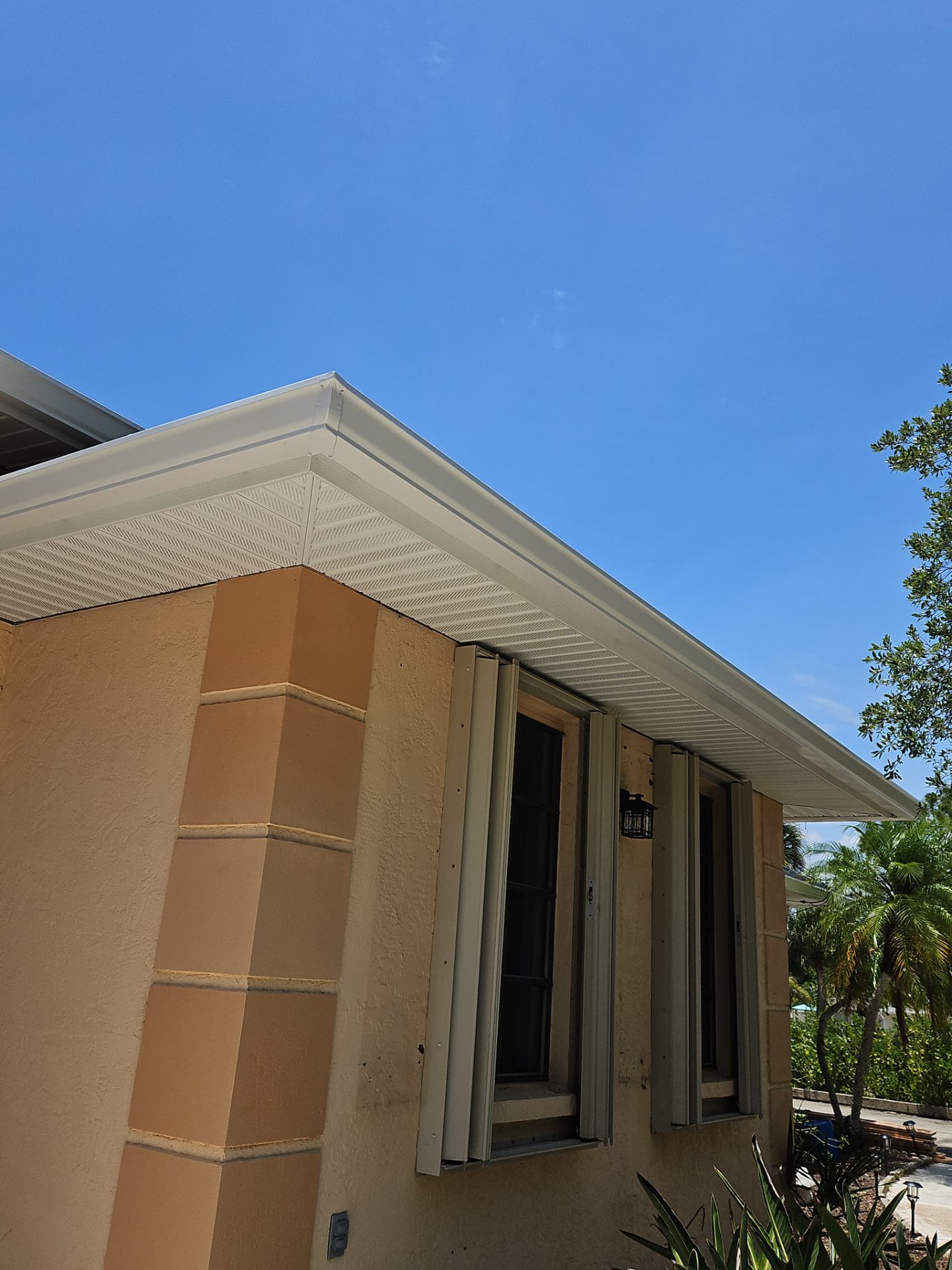 Gutter & Soffit Project in Englewood, FL by Gutter Professors