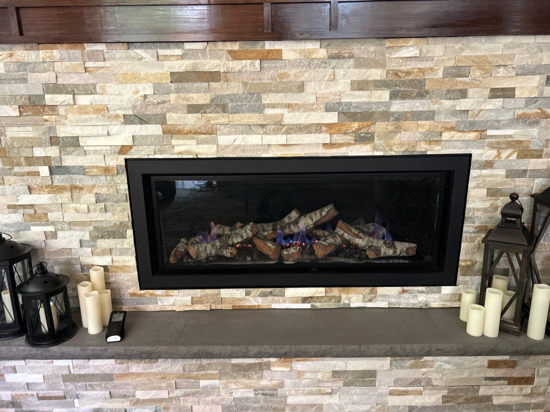 Mendota Gas Fireplace by Bowman's Stove & Patio