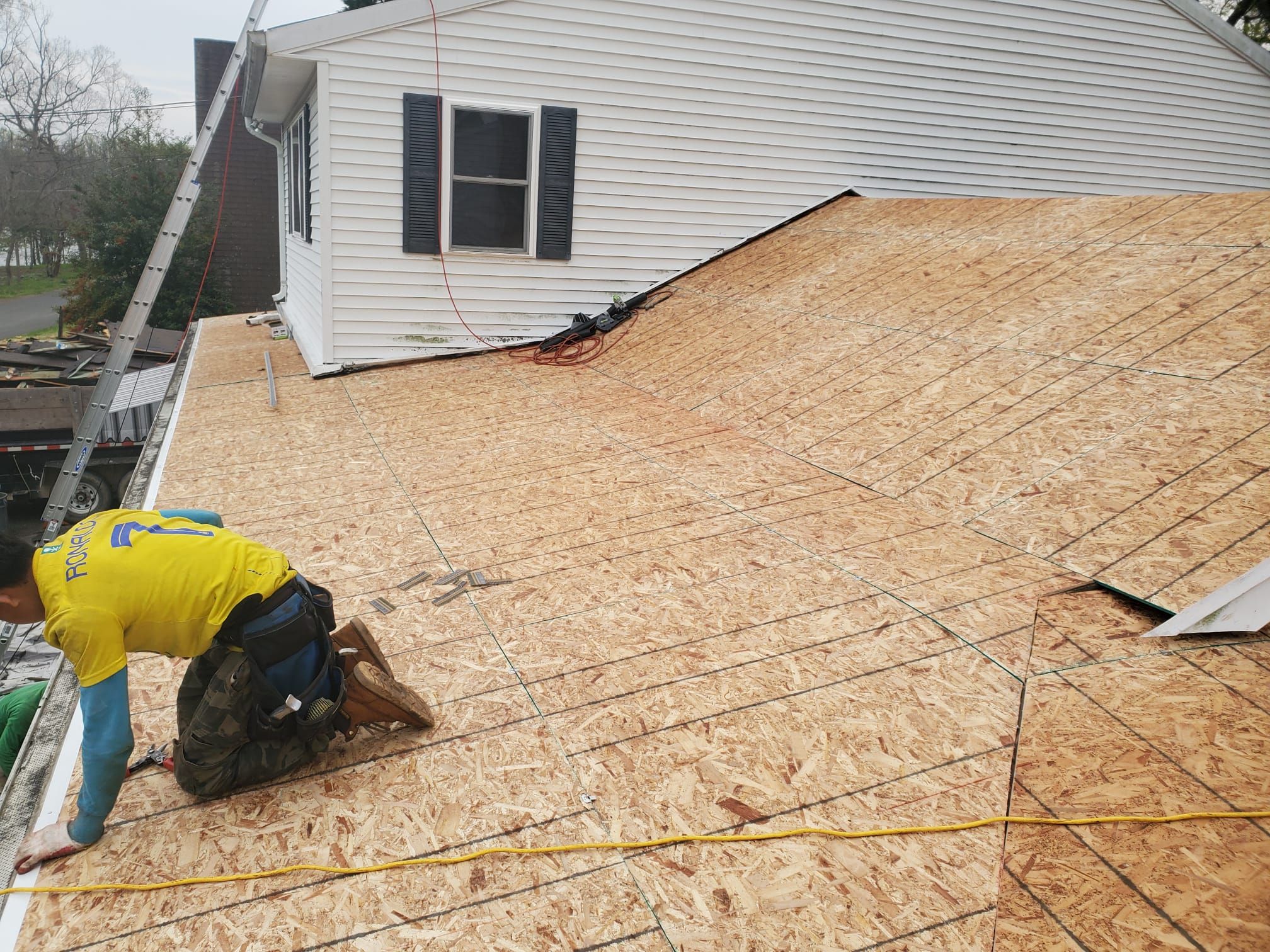 Roof Installation using GAF Timberline HDZ by ExteriorPros
