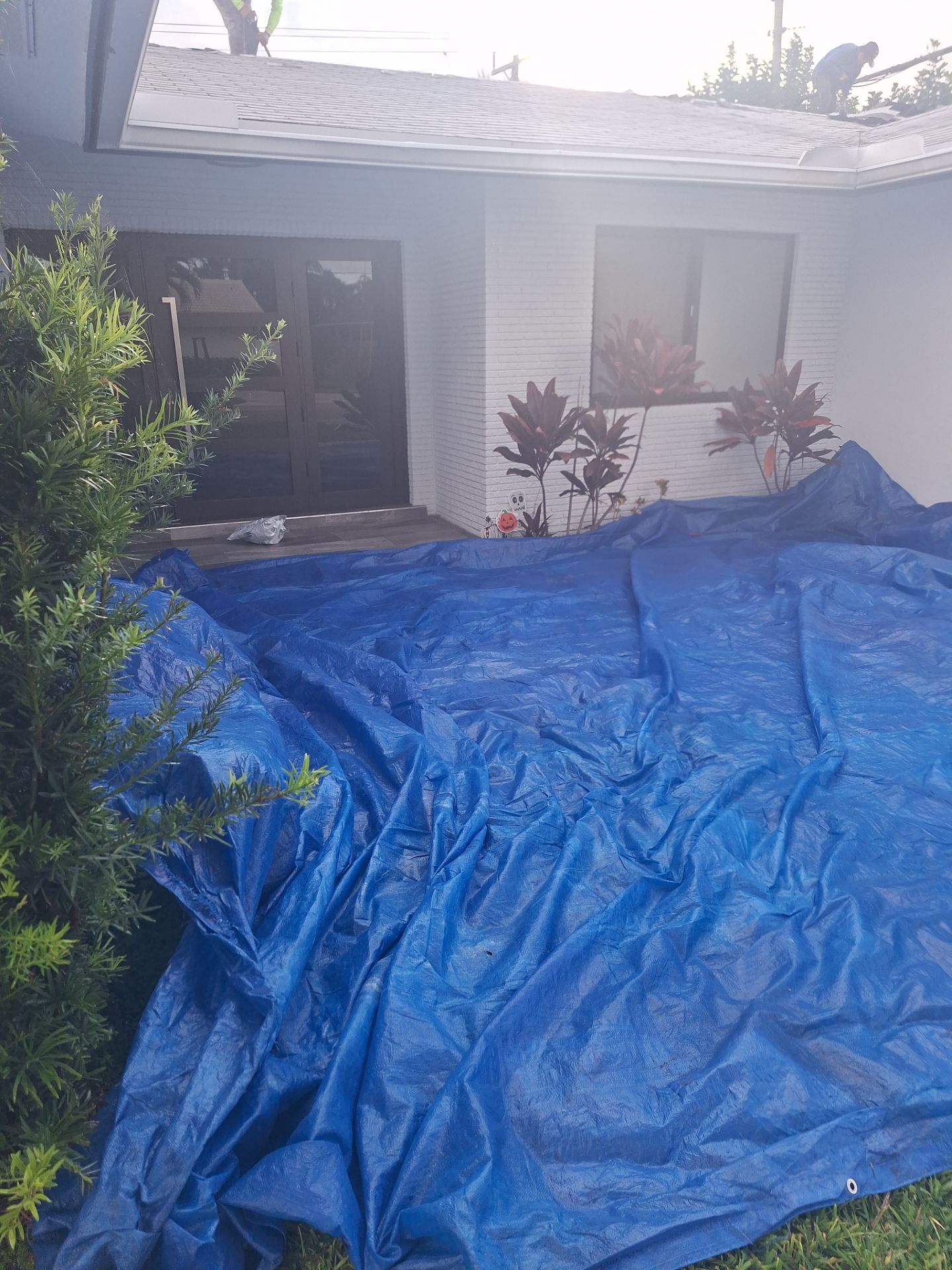 Residential Roofing Installation using 1" Nail strip metal roof by BLUES BROTHERS ROOFING