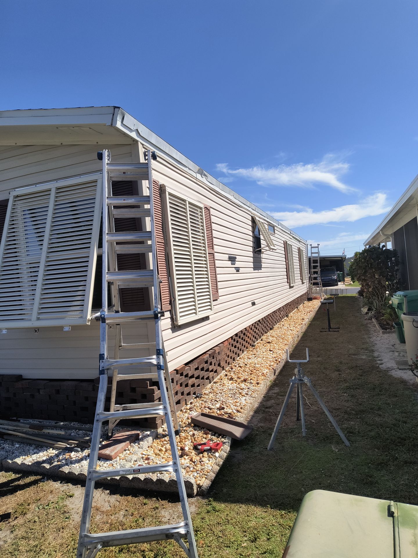 Custom Color Gutters Installed in Punta Gorda FL by Gutter Professors