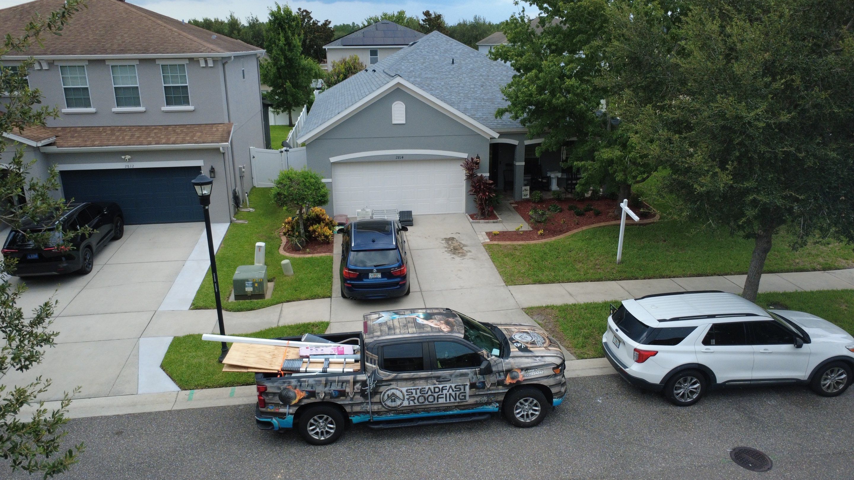 Roof Replacement in Lutz, FL by Steadfast Roofing 
