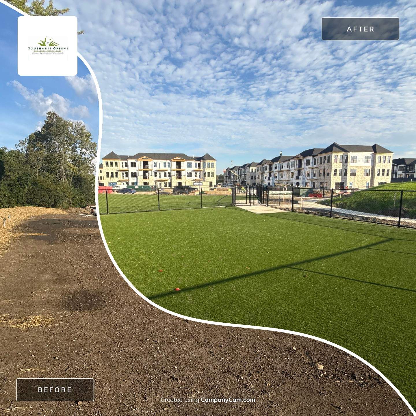 Alamira Apartments Pet Park Turf by Southwest Greens Midwest