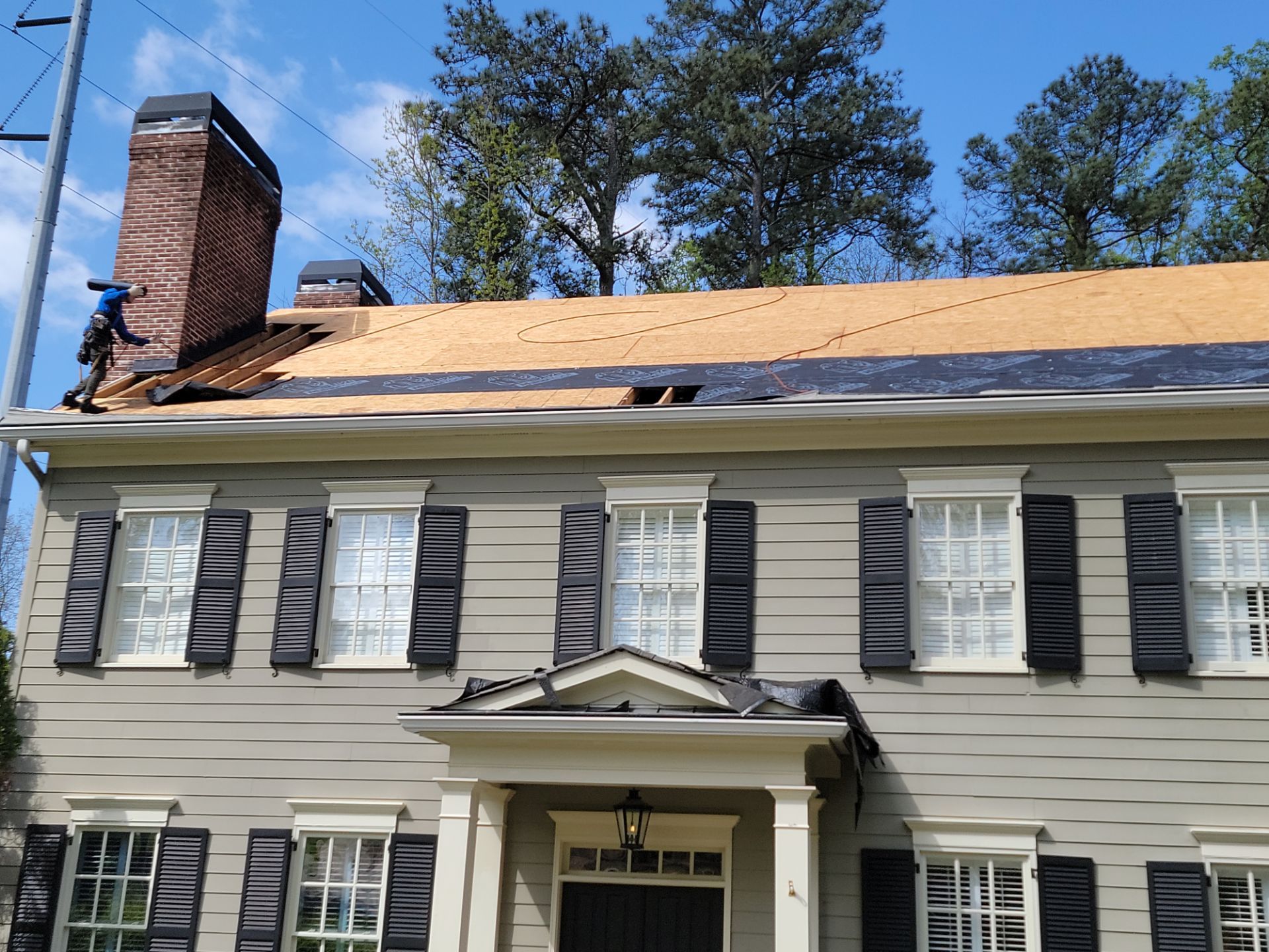 Residential Roofing Installation using Owens Corning by Inspector Roofing and Restoration