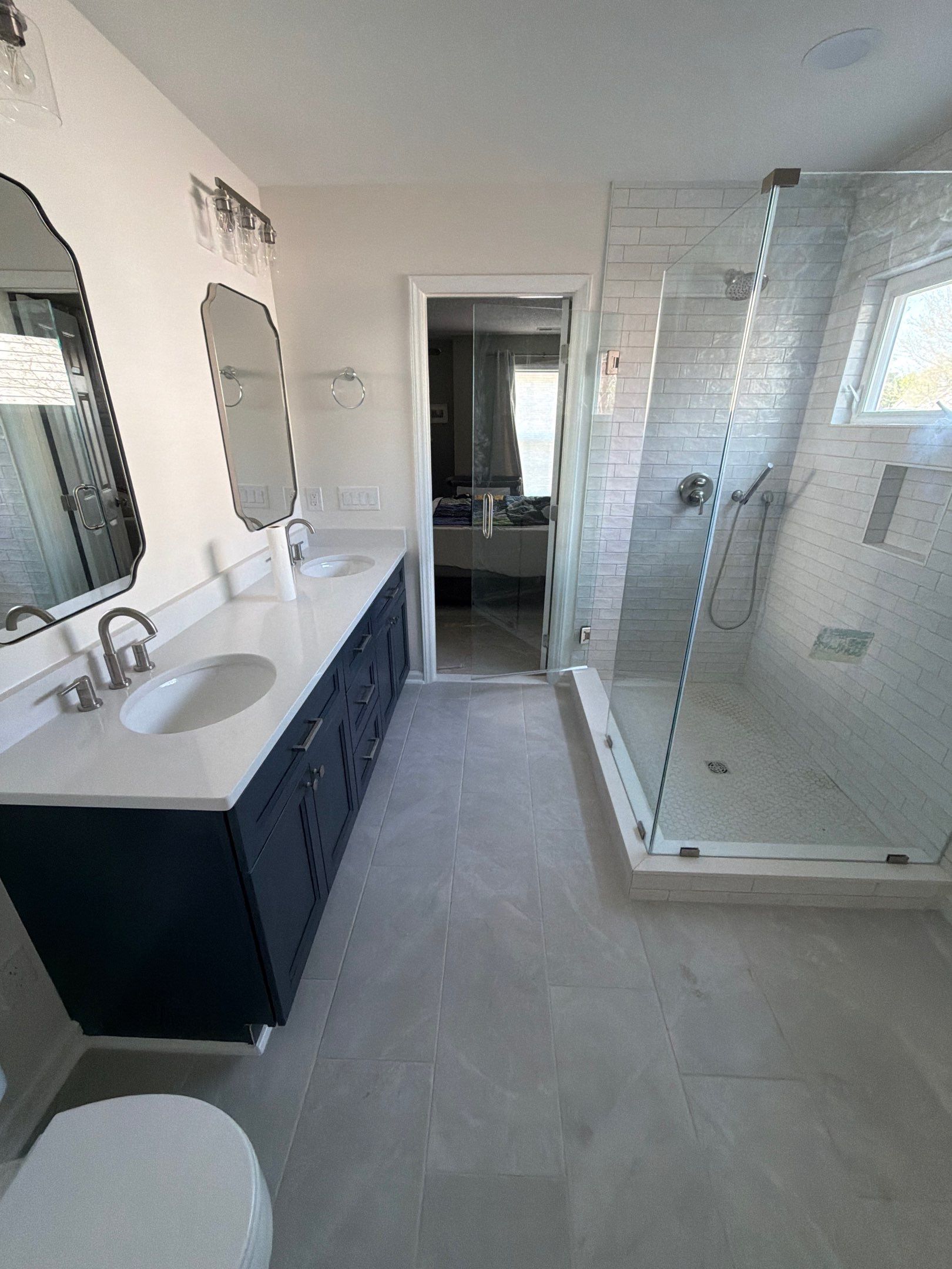 Bathroom remodel by Billy Weatherspoon Contractor