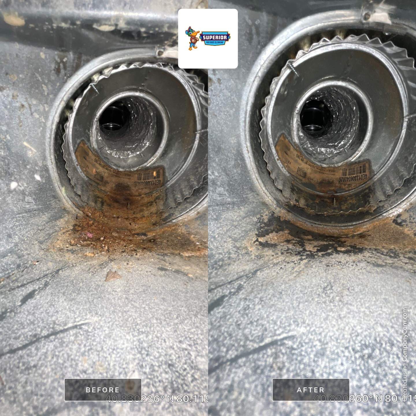 Air Duct & Dryer Vent Cleaning With a Vacuum Truck in Harmony, PA by Superior Air Duct Cleaning