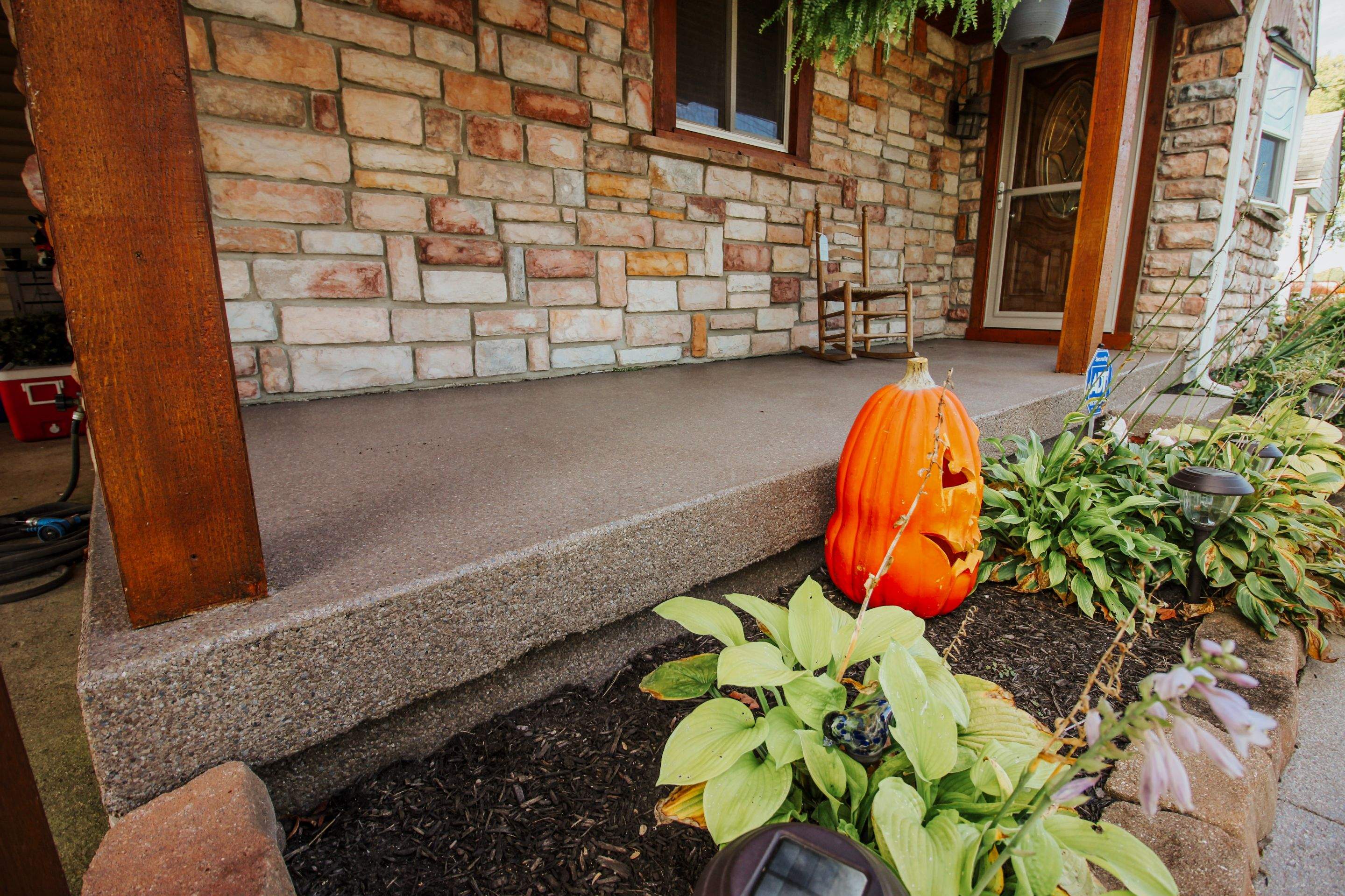 Patio Installation using Flint by Your1DayFloor.com