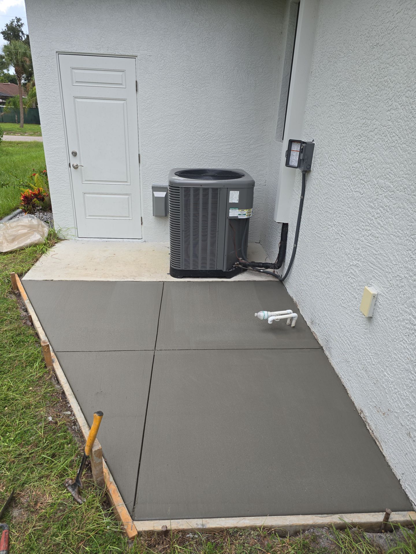 Concrete Pad in North Port, FL by Smirnov Construction Inc