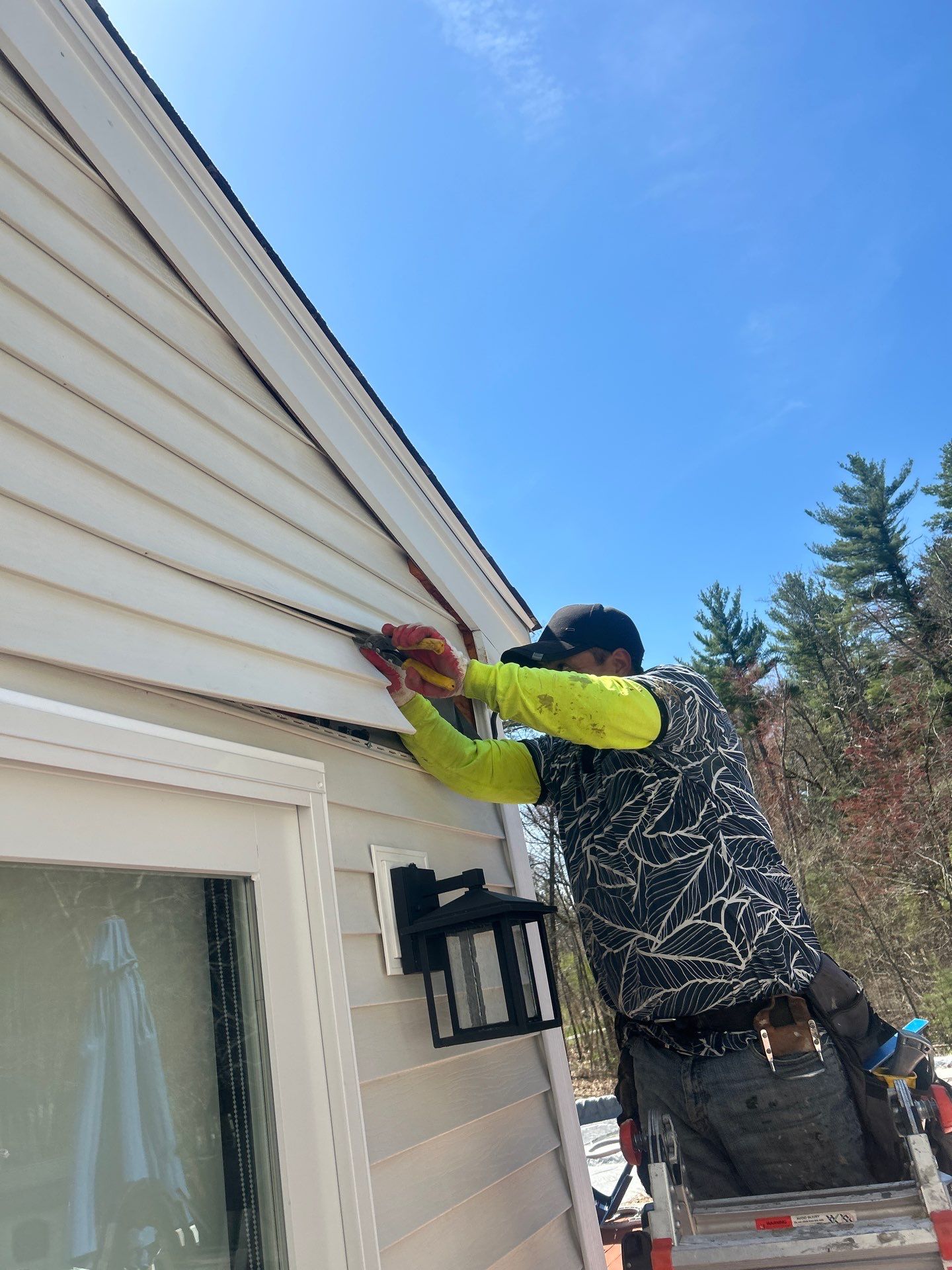 Vinyl Siding Repair with Spot Replacement by Mighty Dog Roofing of Greater Middlesex County