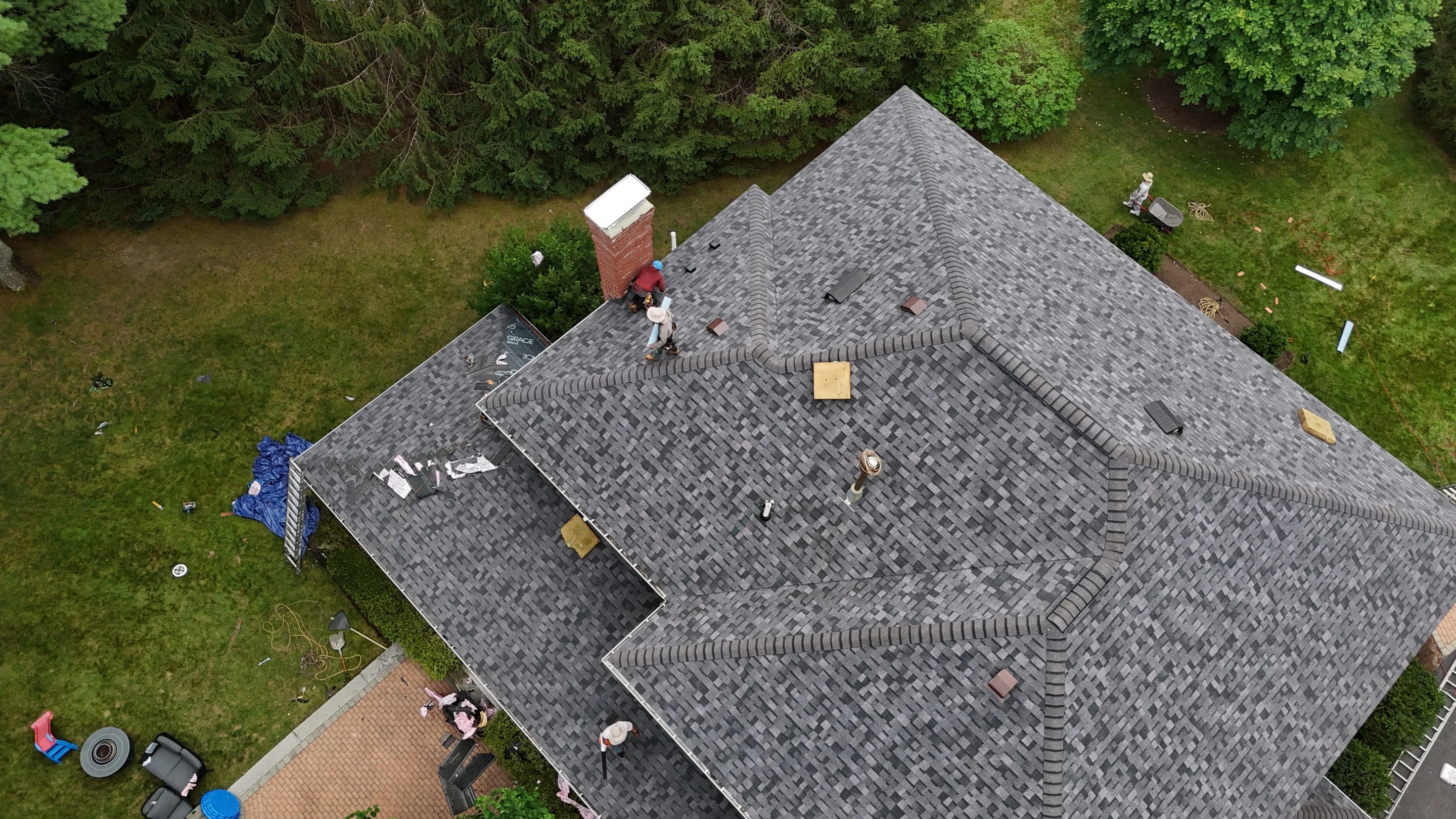Roof Replacement & Gutter System Upgrade in Westford, MA by Mighty Dog Roofing of Greater Middlesex County