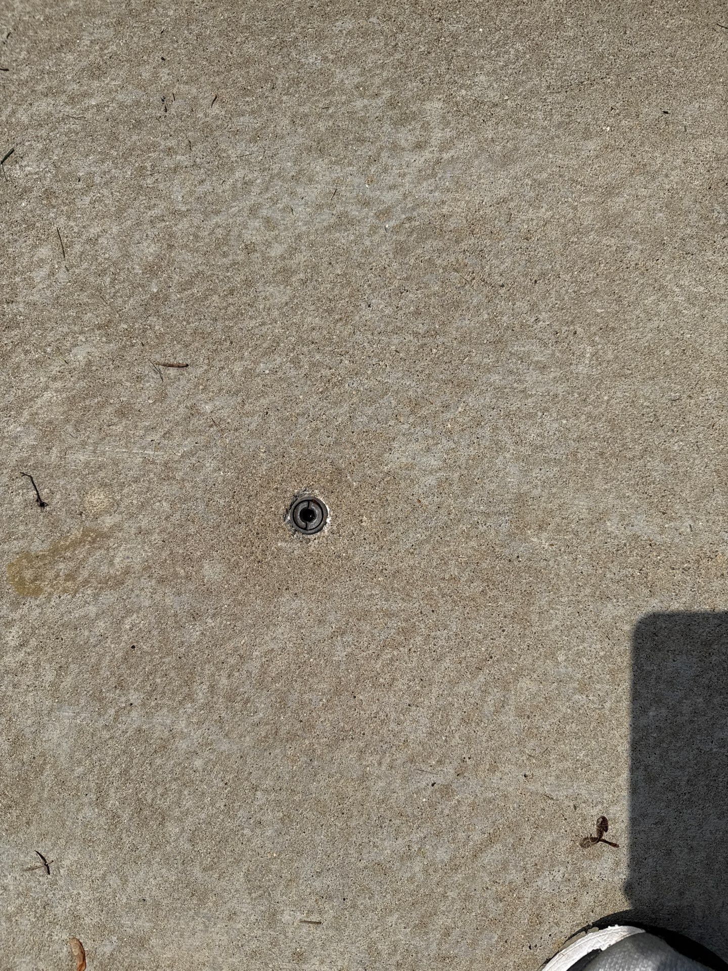 Twilight Pool Deck / Patio Project in Beaver falls by Floors in a Day, Inc