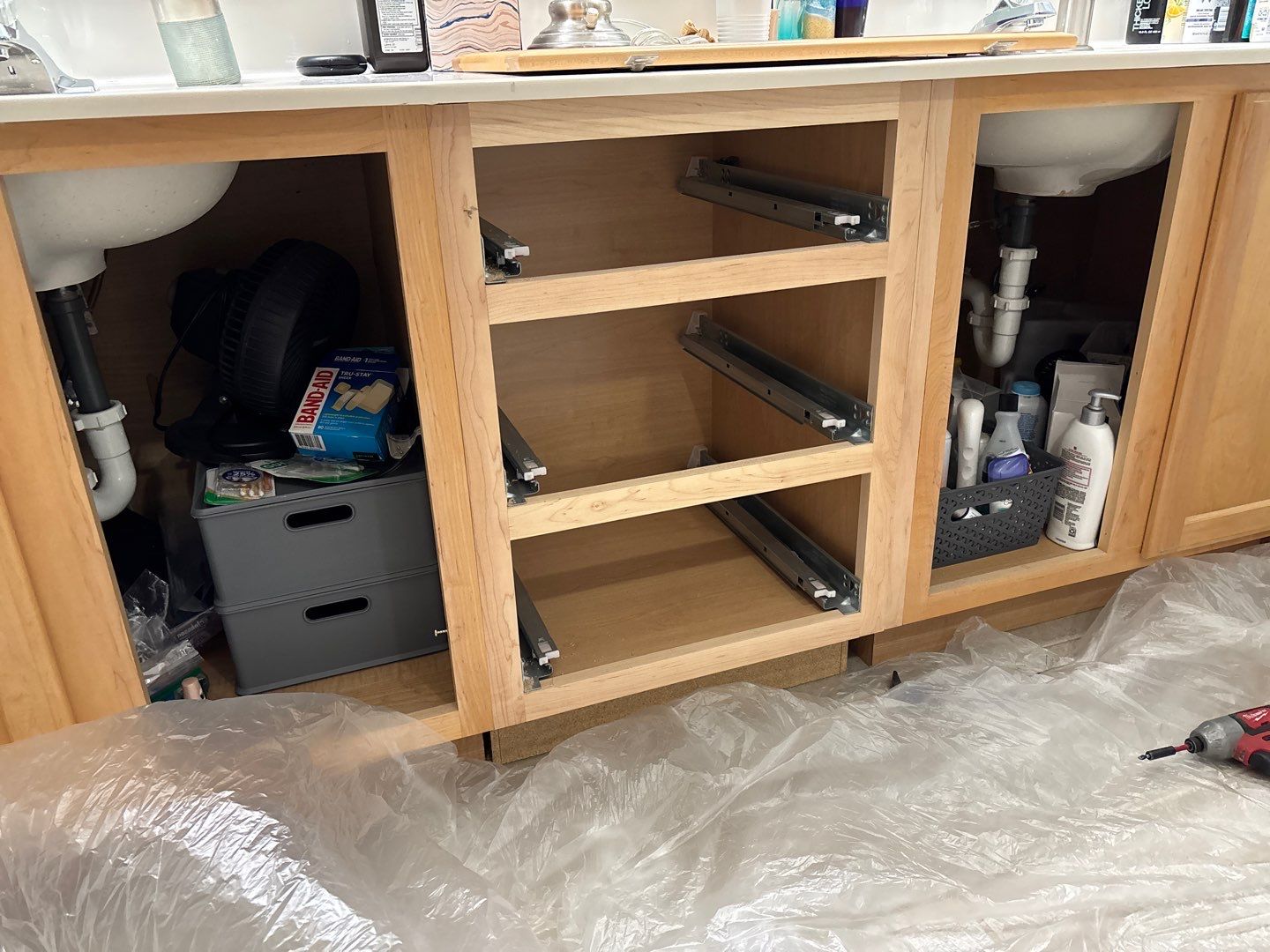 Kitchen Cabinet & Drywall Repair by Welter Home Services