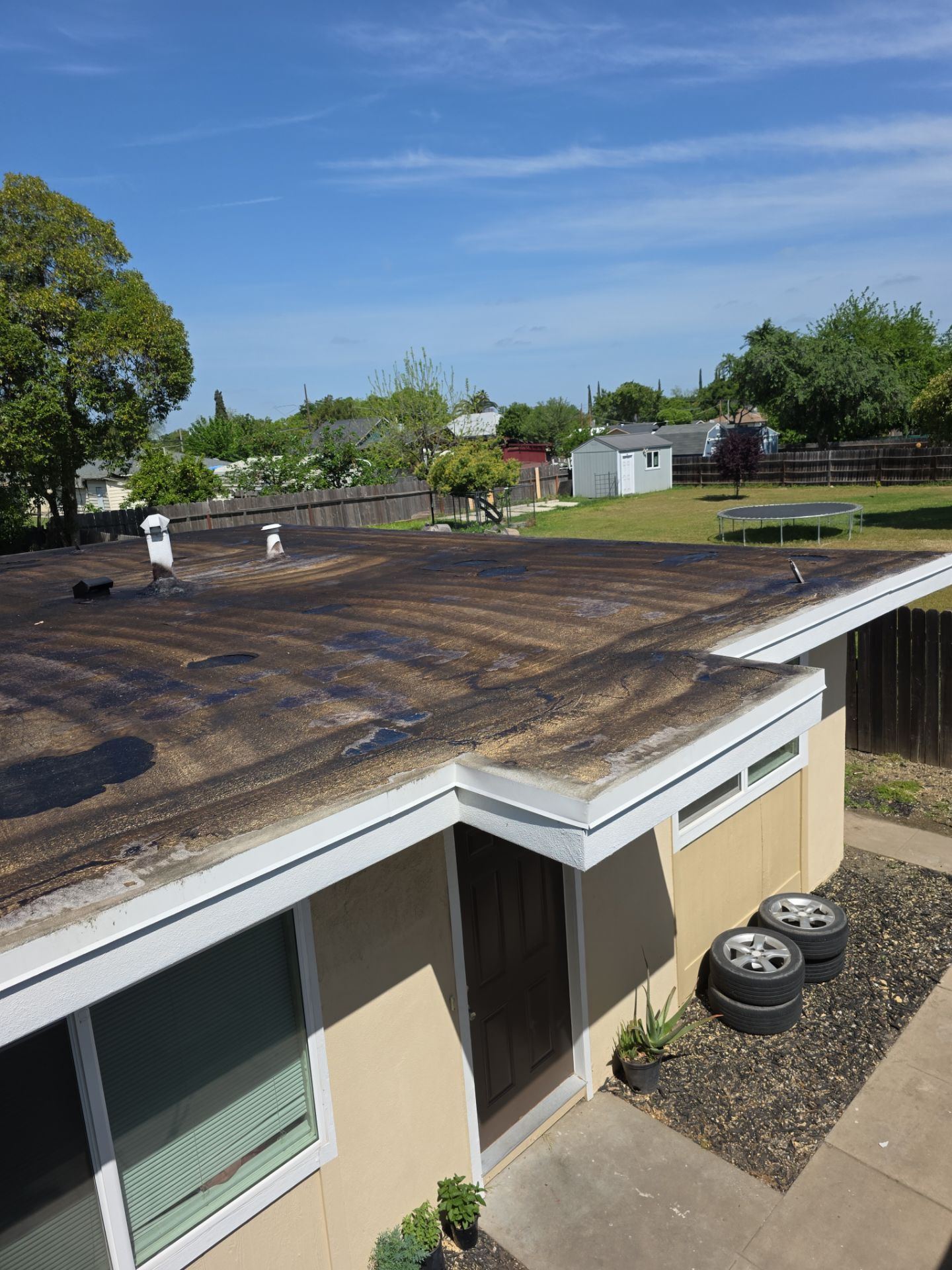 Foam Refurbish using Conklin Benchmark/PUMA XL coatings and spray foam by Straight Edge Roofing Inc