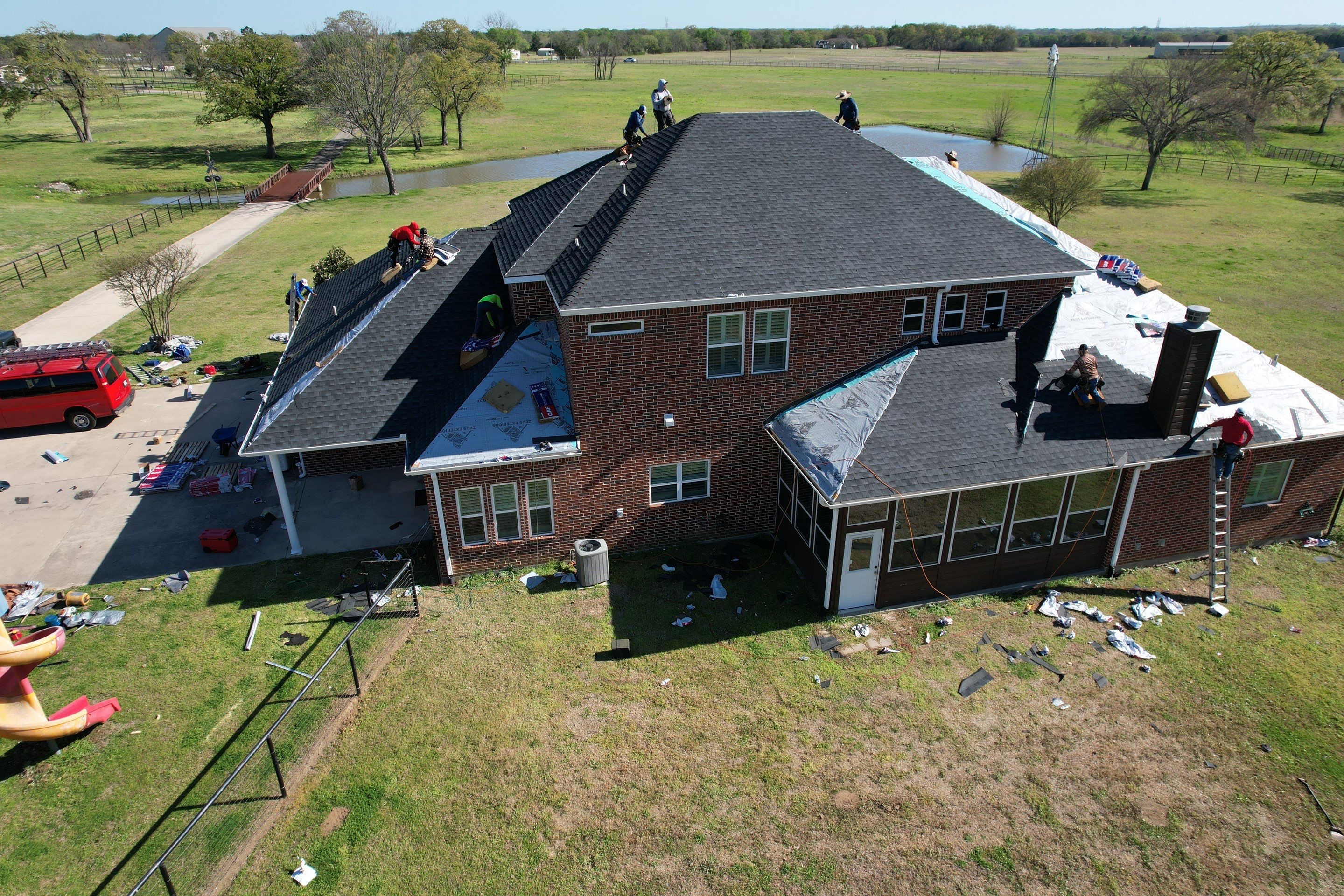 Project in Caddo Mills  by Zeus Exteriors