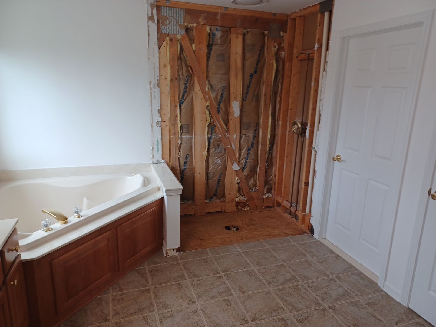 Project in West Bloomfield by EzDry Water Mitigation & Property Restoration
