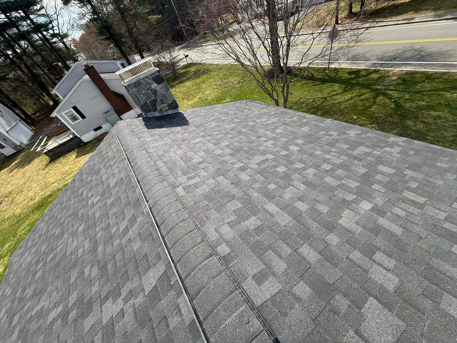 Roof Replacement + Metal Valleys + Snow Belt + Skylights — Carlisle, MA by Mighty Dog Roofing of Greater Middlesex County
