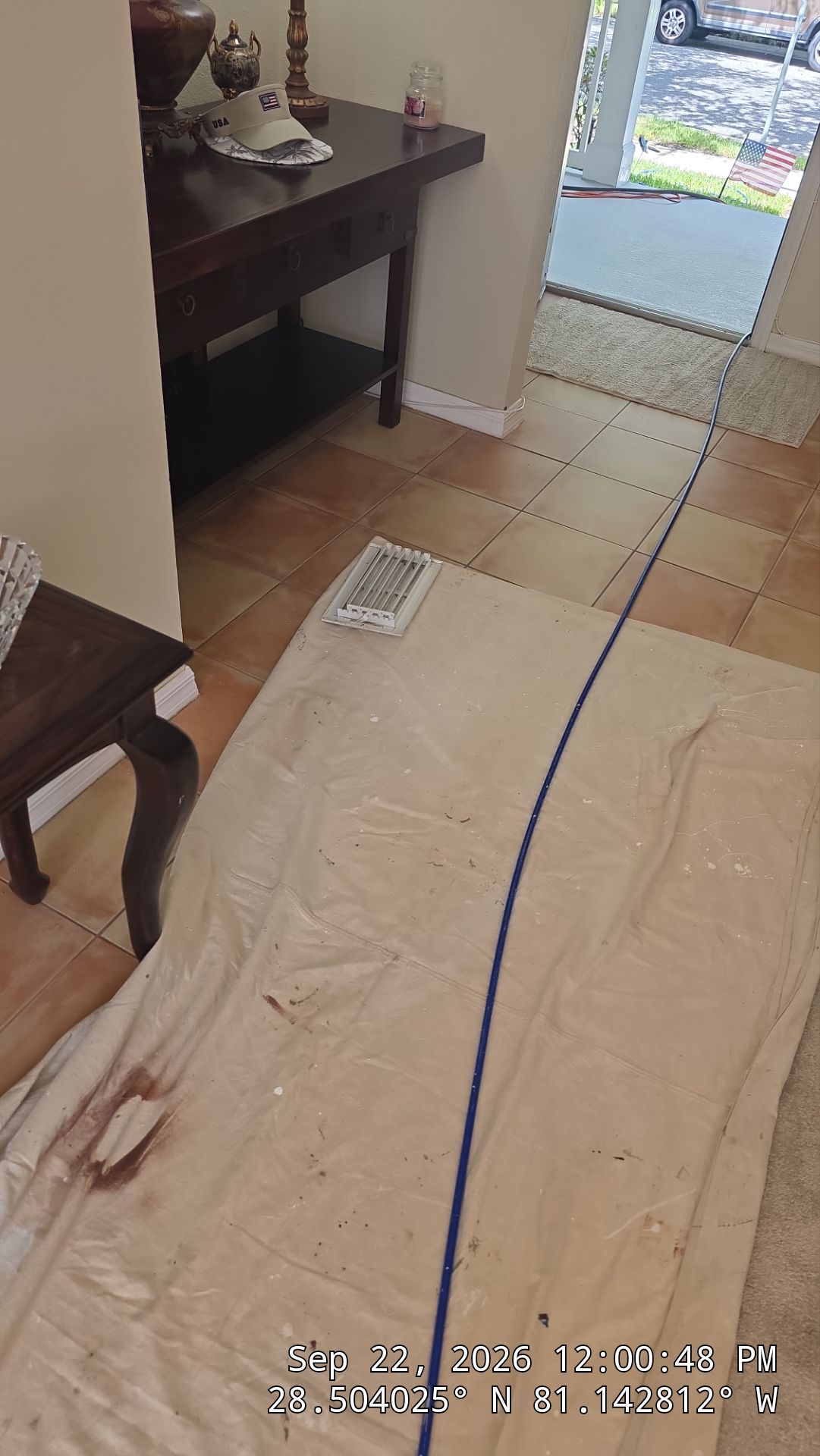 Supply Boot Sealing with Surface Protection in Orlando by Hygienic Air, Inc