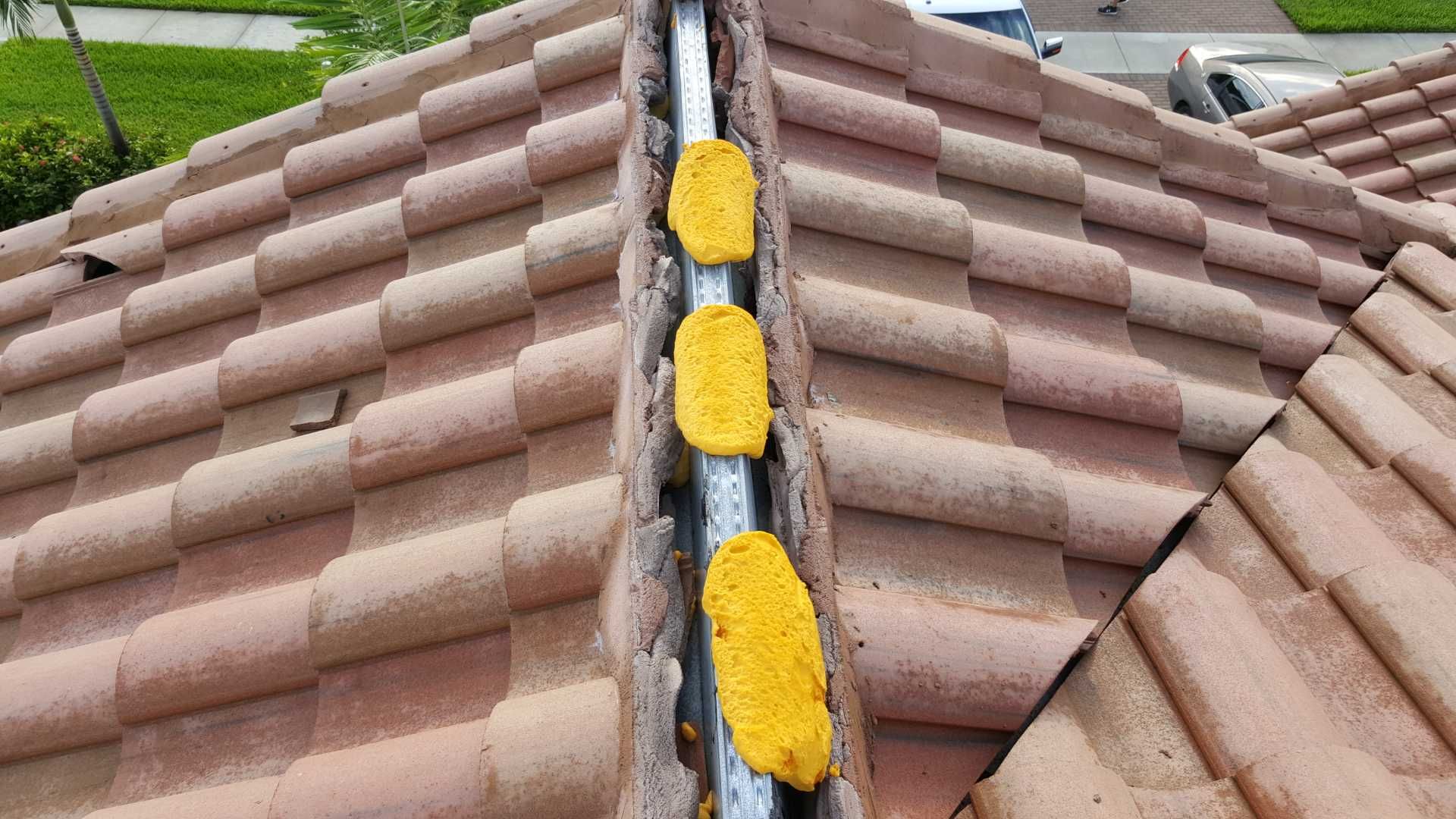 Concrete Tile Roof Repair using Concrete Roof Tile by Aastro Roofing
