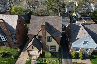 Cleveland Heights Residential Roof Replacement using GAF Timberline HDZ Mission Brown